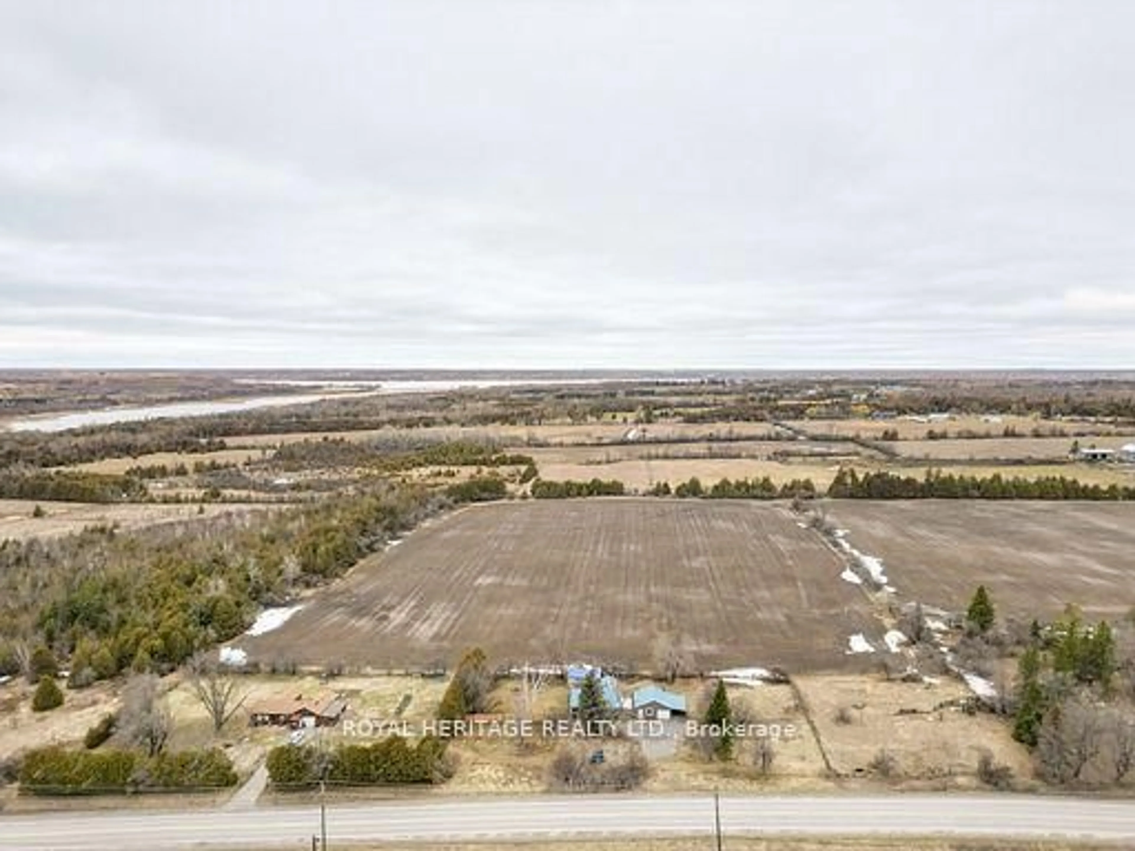 A pic from outside/outdoor area/front of a property/back of a property/a pic from drone, water/lake/river/ocean view for 2291 County Rd 36, Kawartha Lakes Ontario K0M 1L0