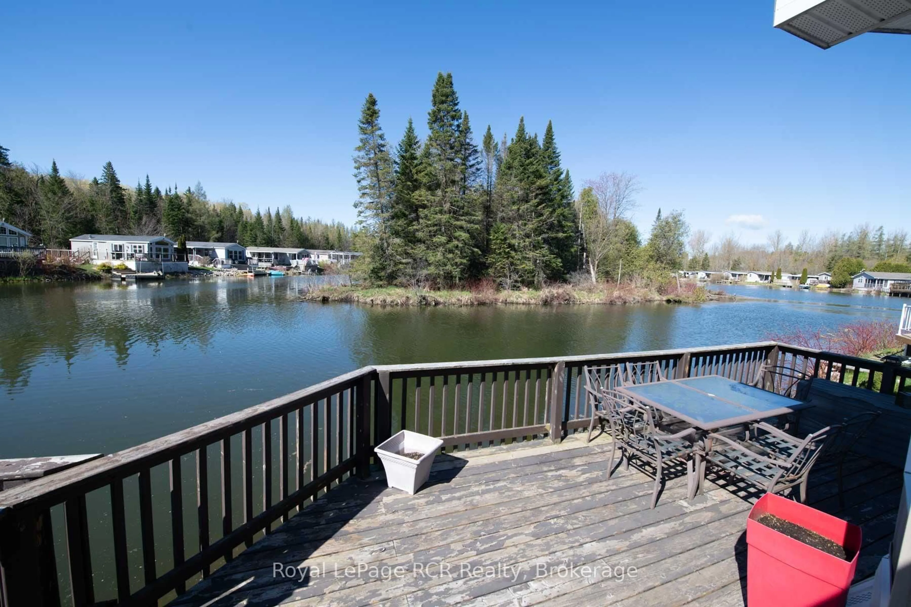 Patio, water/lake/river/ocean view for 61 LAKESIDE St, Wellington North Ontario N0G 2L0