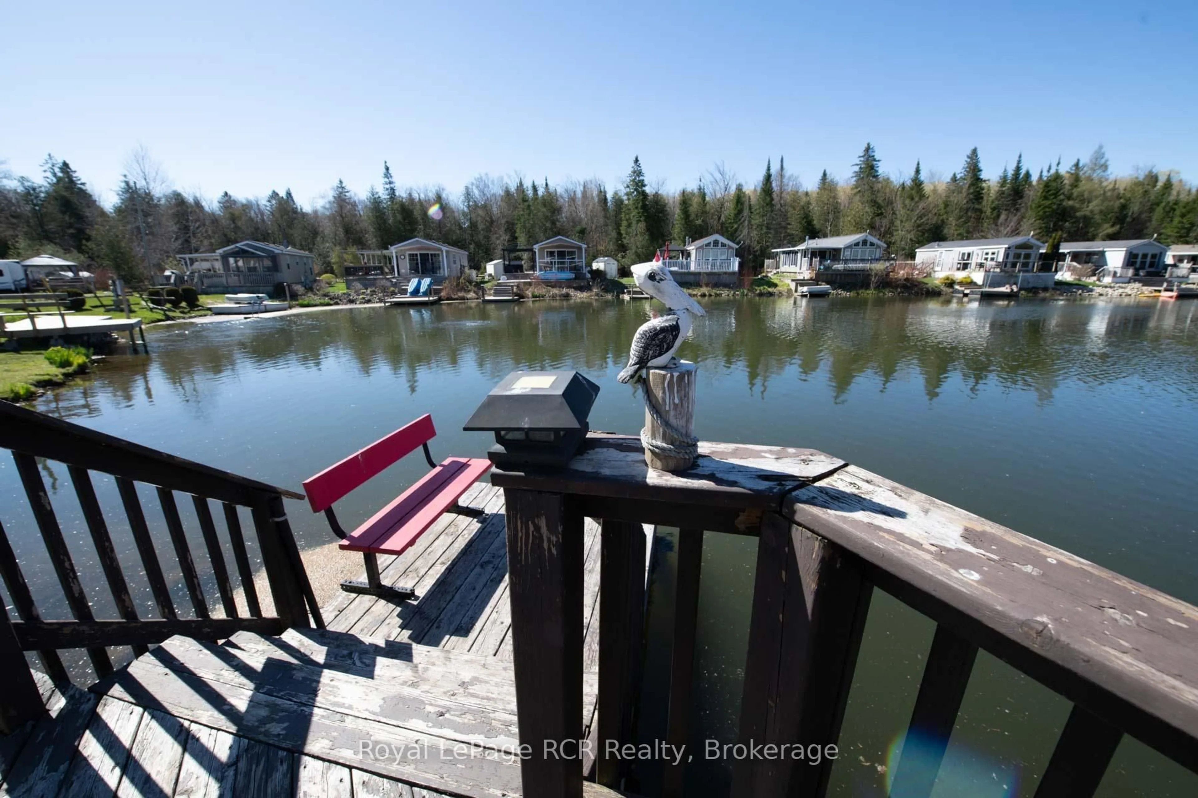 Patio, water/lake/river/ocean view for 61 LAKESIDE St, Wellington North Ontario N0G 2L0