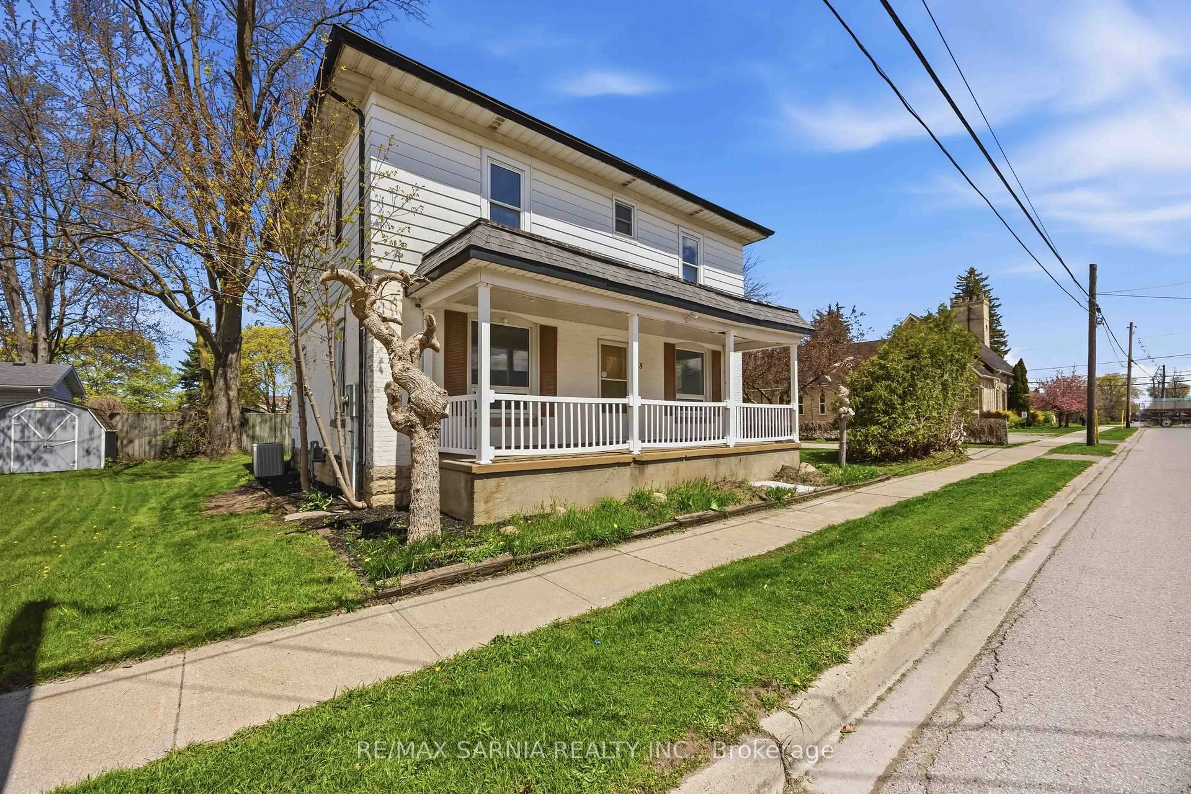 Home with brick exterior material, street for 8 WATT St, Lambton Shores Ontario N0N 1J0