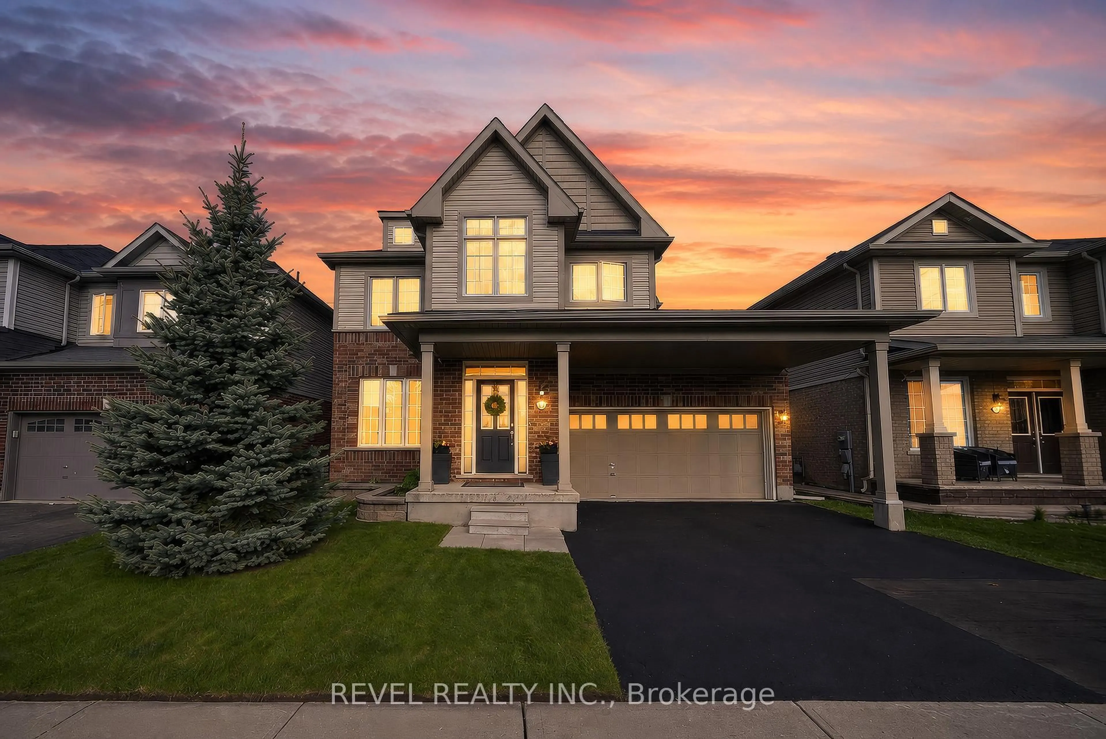 Home with brick exterior material, street for 10 Bisset Ave, Brantford Ontario N3T 0H2