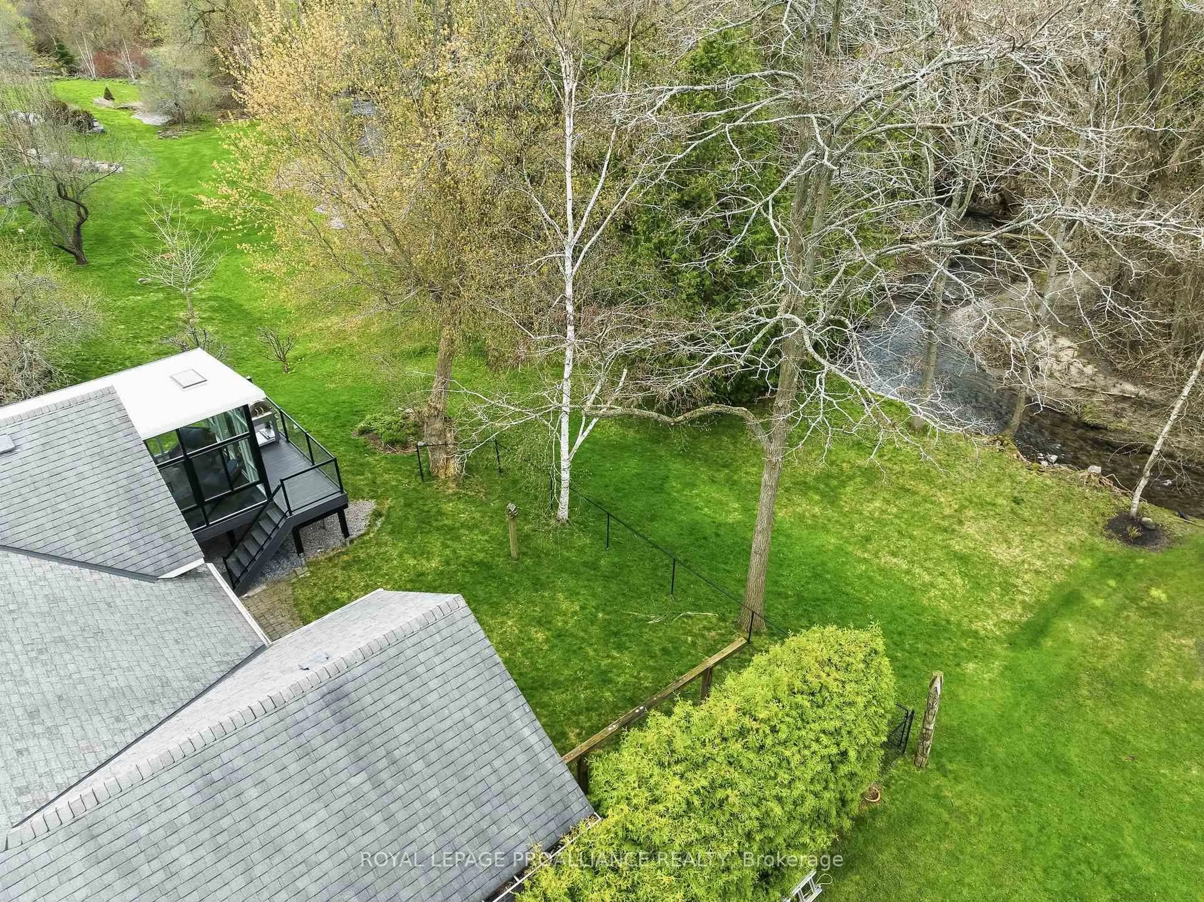 A pic from outside/outdoor area/front of a property/back of a property/a pic from drone, water/lake/river/ocean view for 202 Prince Edward St, Brighton Ontario K0K 1H0