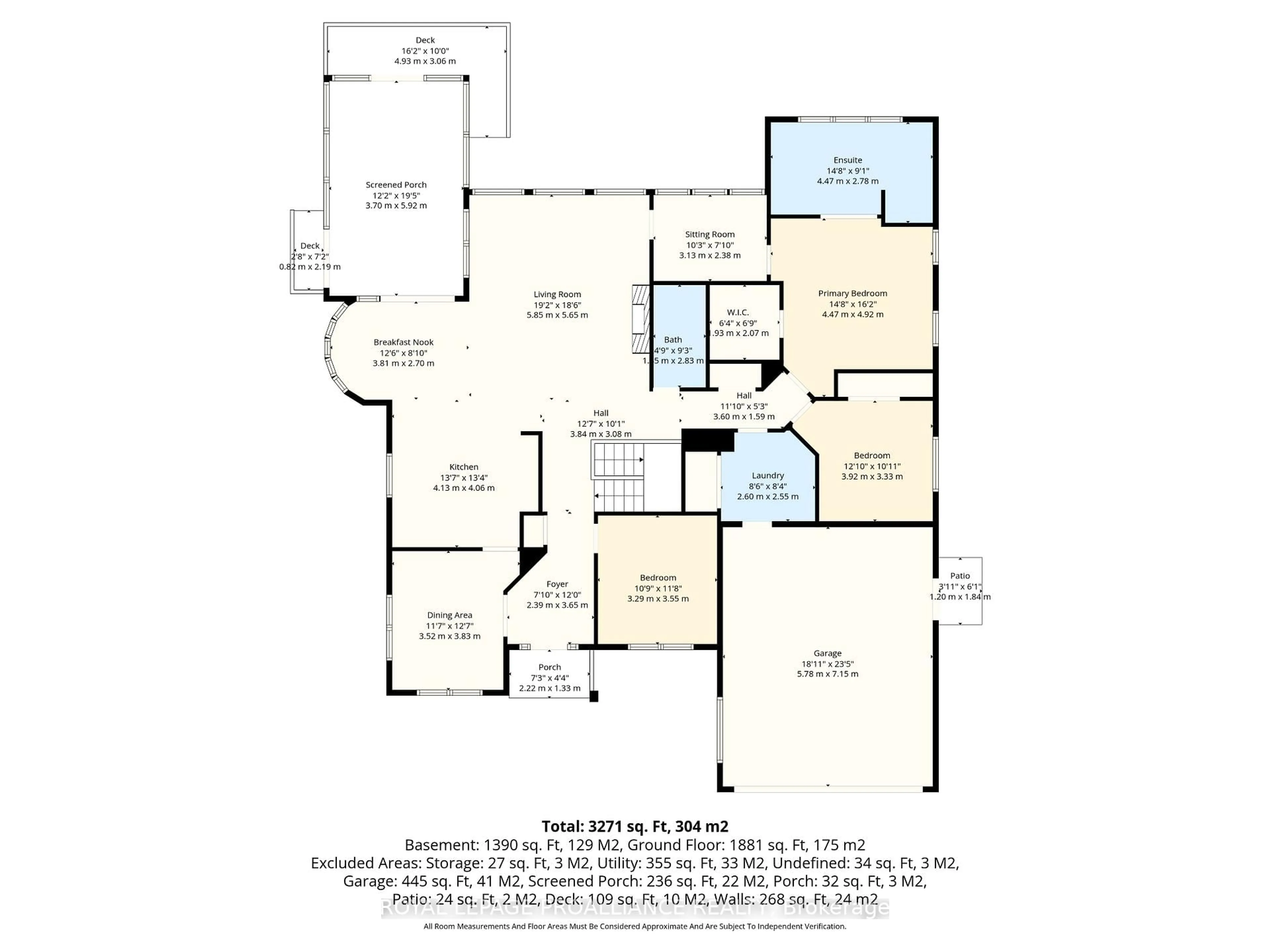 Floor plan for 202 Prince Edward St, Brighton Ontario K0K 1H0