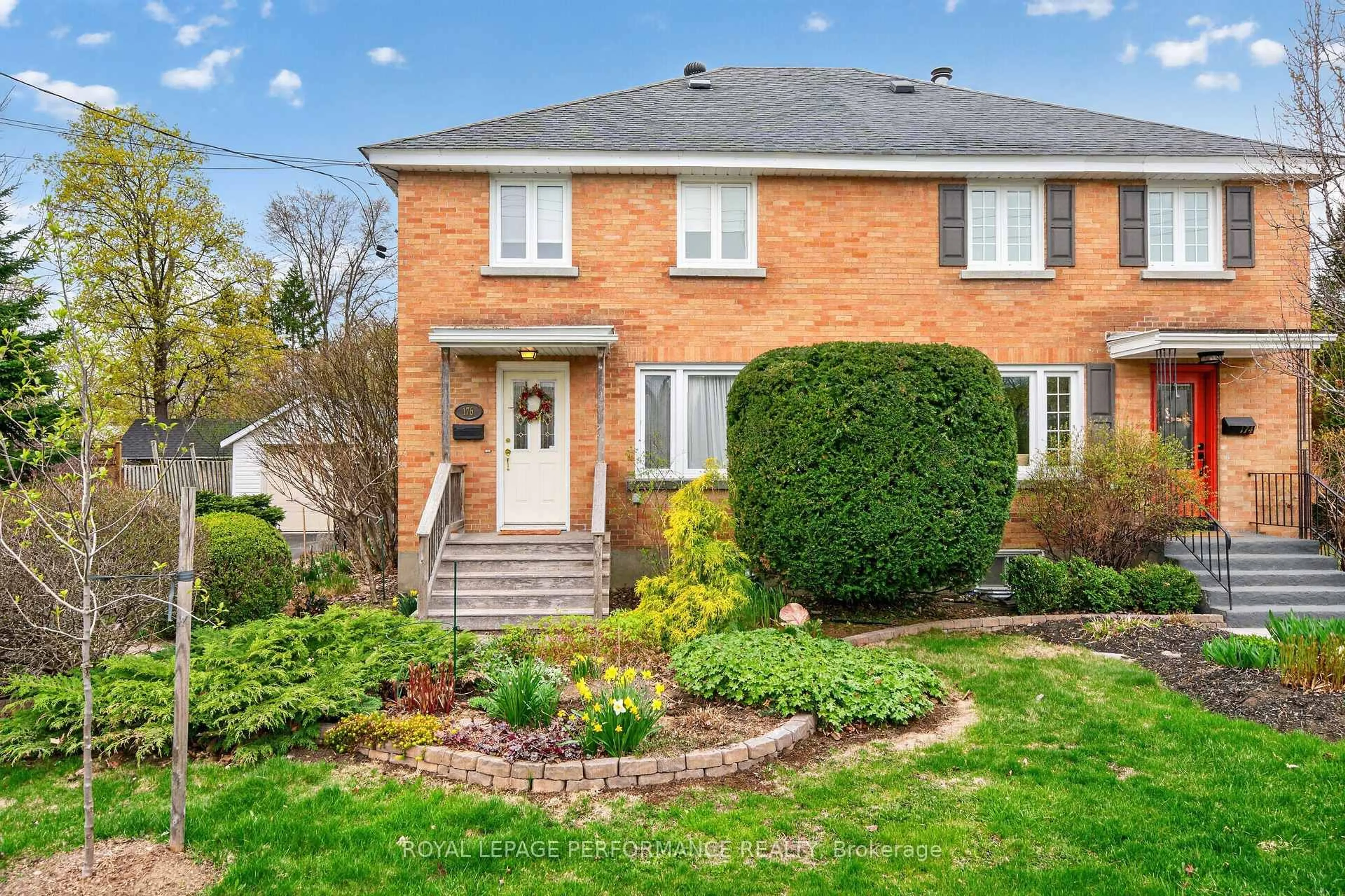Home with brick exterior material, street for 176 Compton Ave, Ottawa Ontario K2B 5A7
