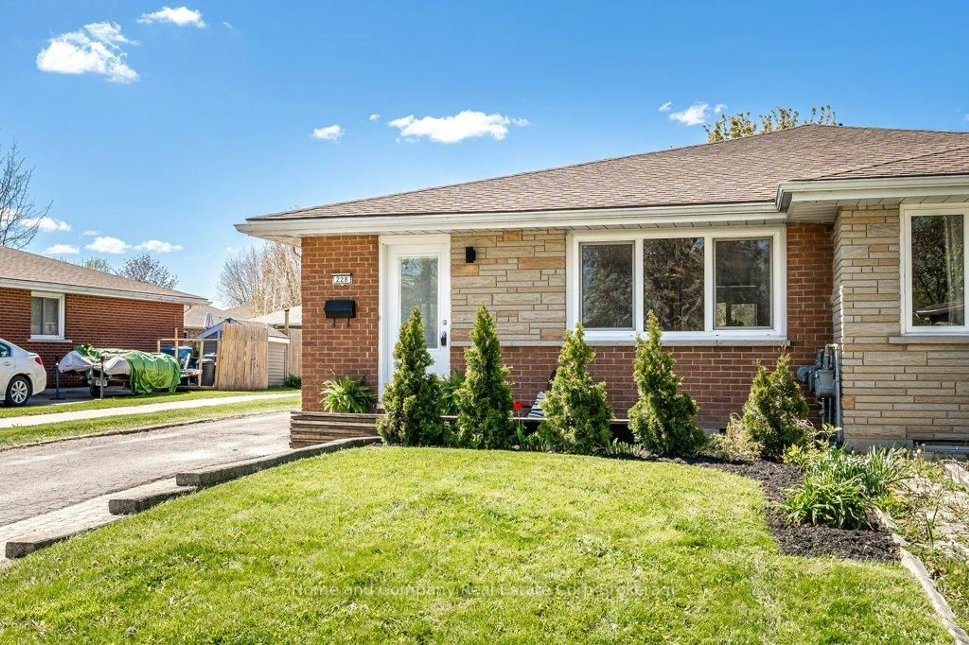 Home with brick exterior material, street for 228 Redford Cres, Stratford Ontario N5A 1P2