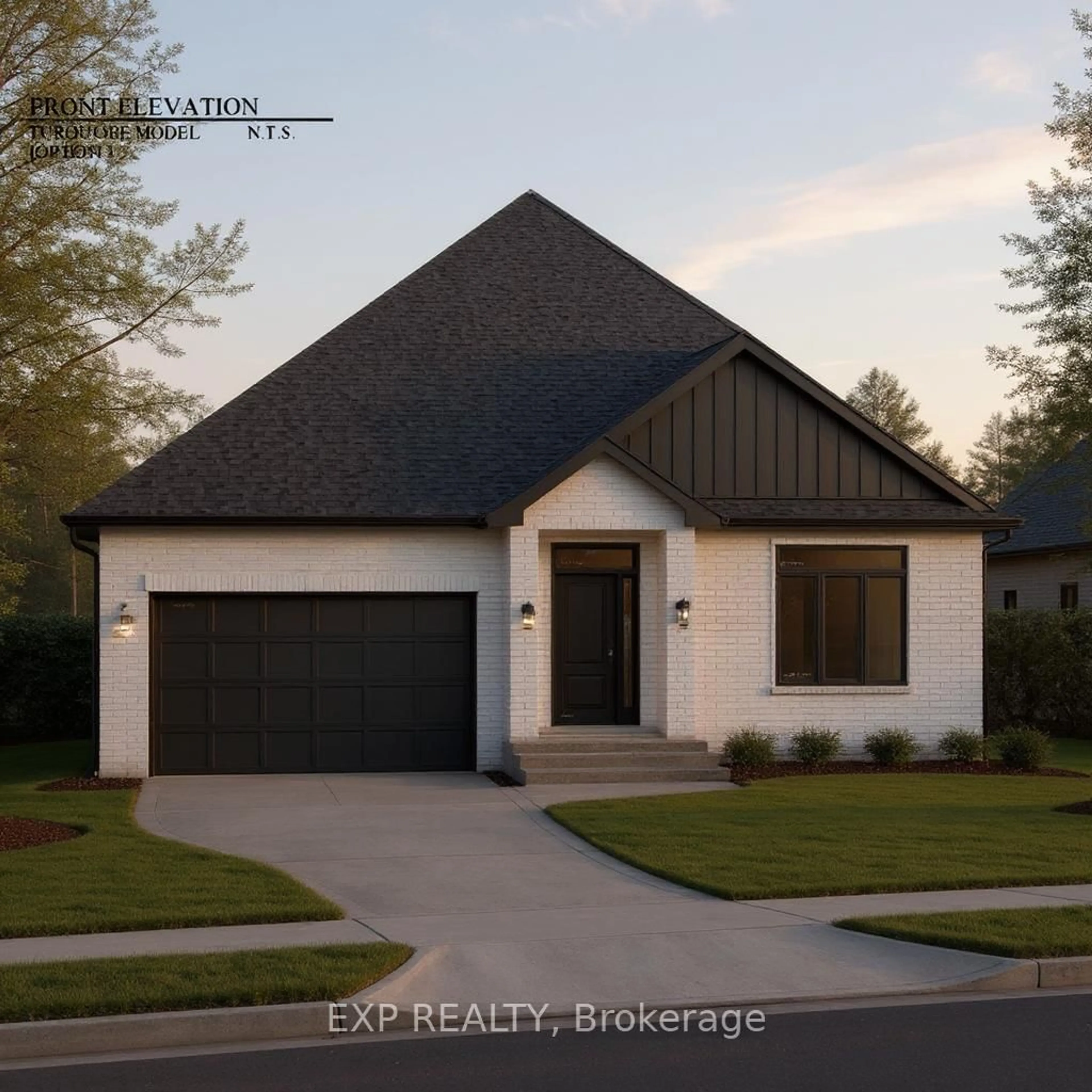 Home with brick exterior material, street for 72 Dearing Dr #Lot 17, South Huron Ontario N0M 1T0