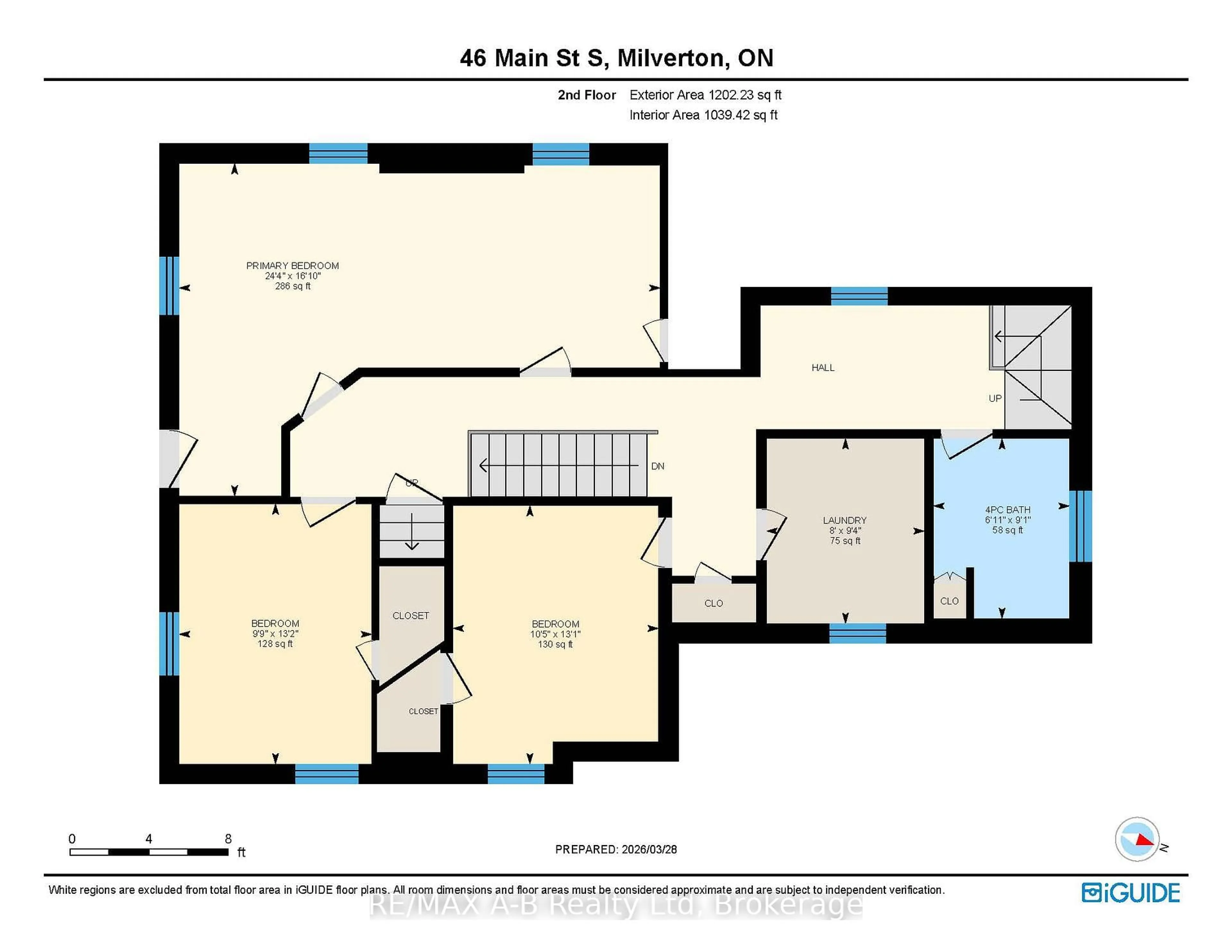 Floor plan for 46 Main St, Perth East Ontario N0K 1M0