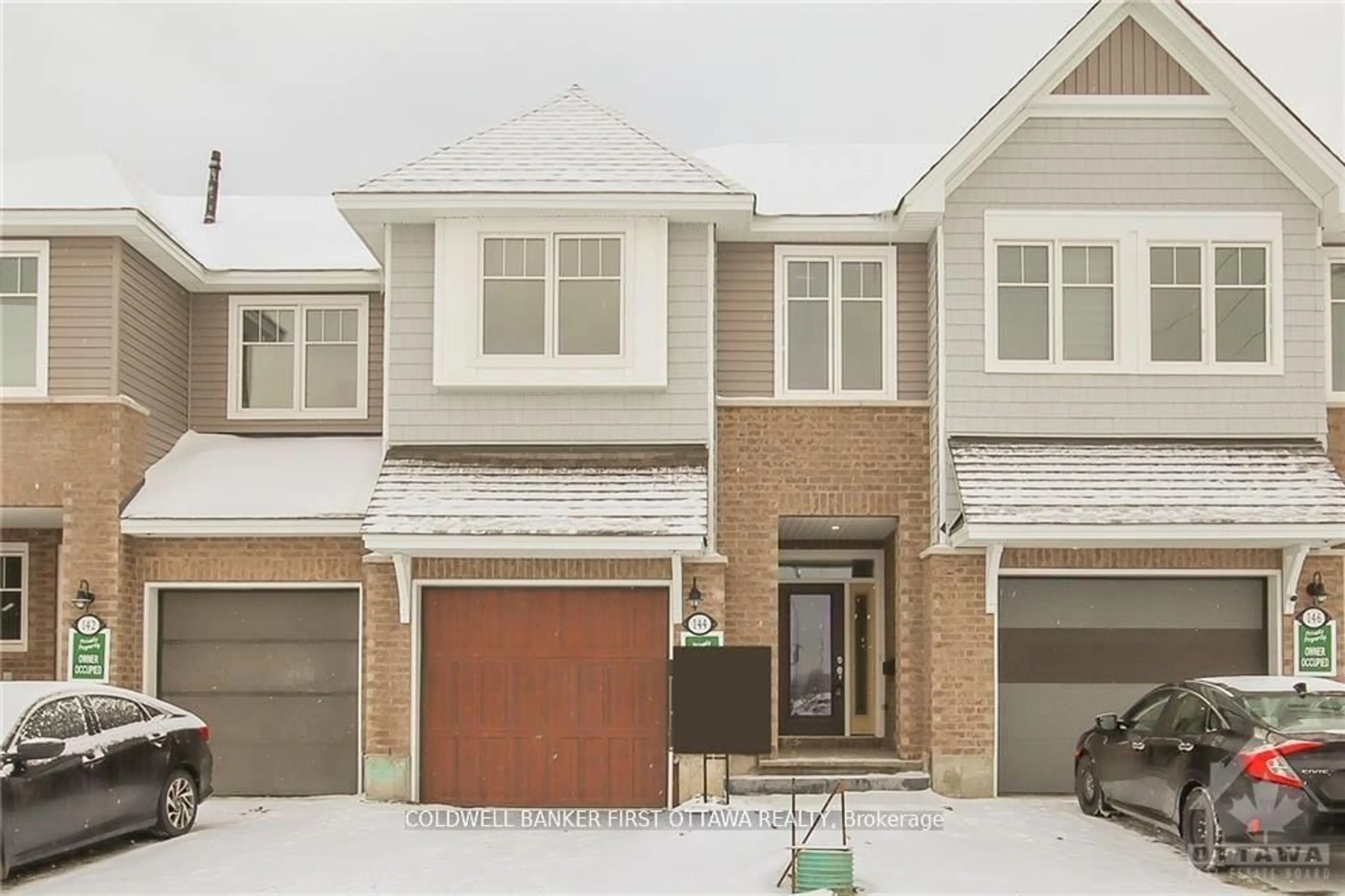 Home with brick exterior material, street for 144 ANGELONIA Cres, Ottawa Ontario K1T 0Y5