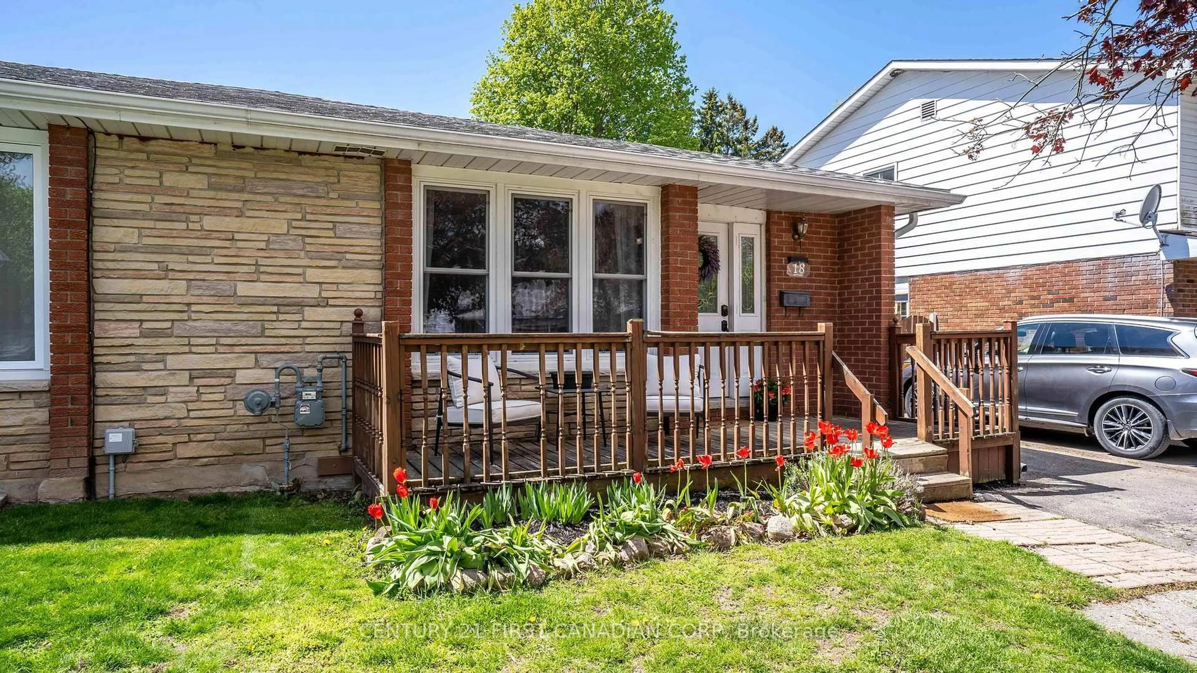 Home with brick exterior material, street for 18 Witty Ave, Ingersoll Ontario N5C 3P1