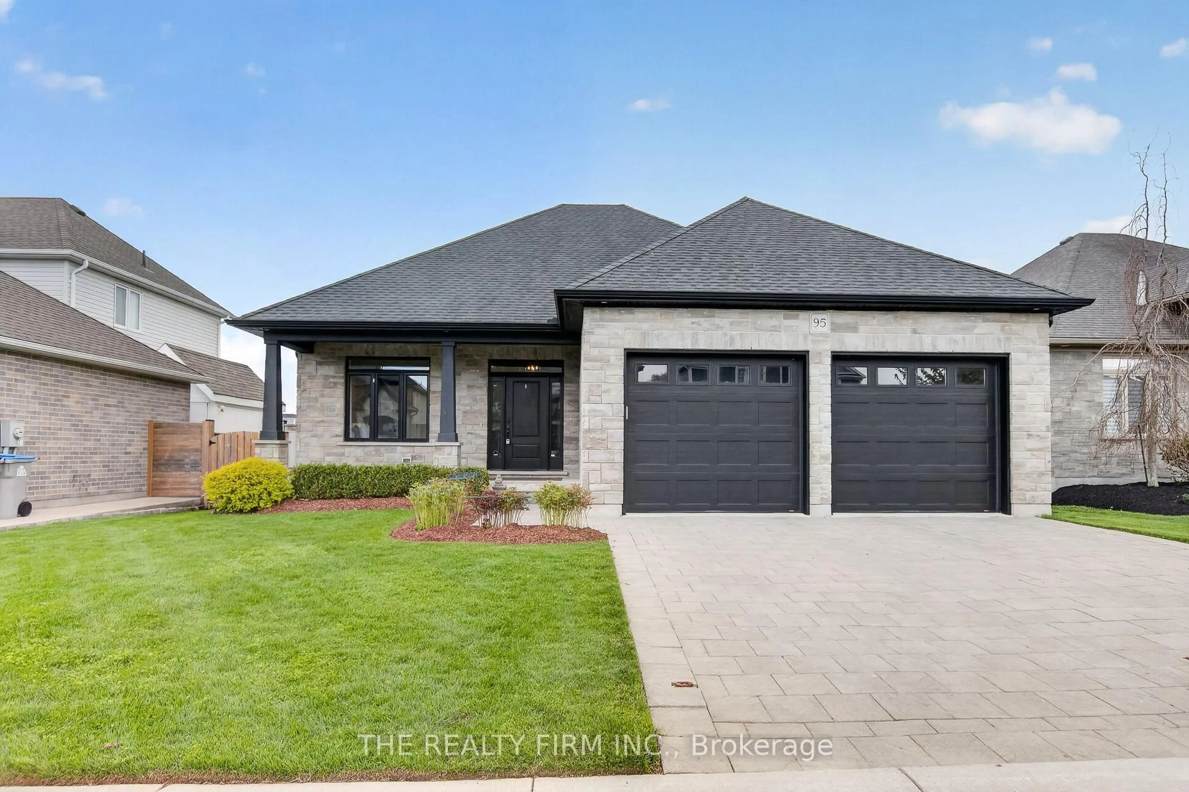 Home with brick exterior material, street for 95 Mayapple Cres, Middlesex Centre Ontario N0M 2A0
