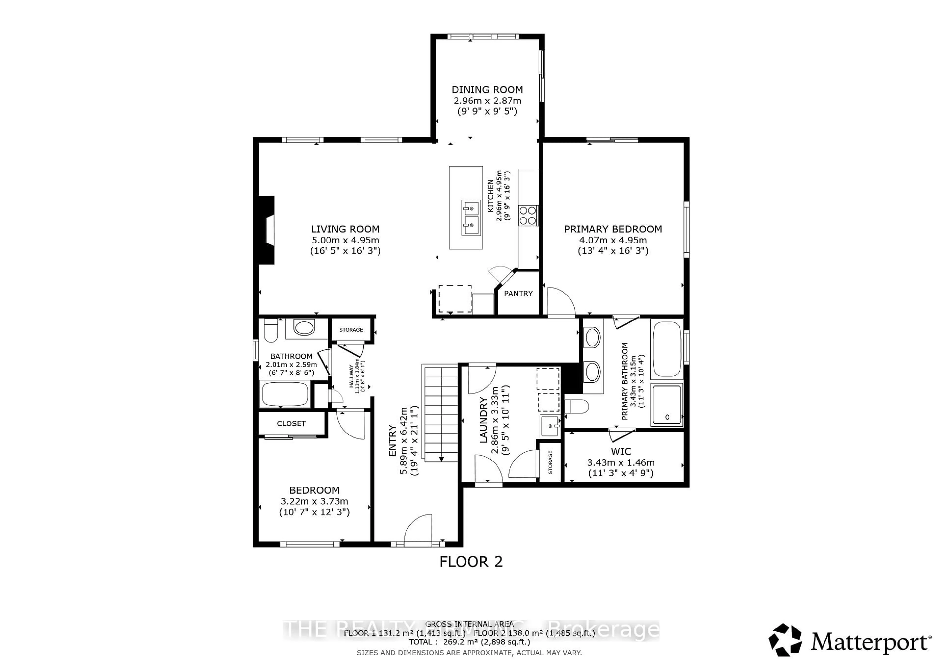 Floor plan for 95 Mayapple Cres, Middlesex Centre Ontario N0M 2A0