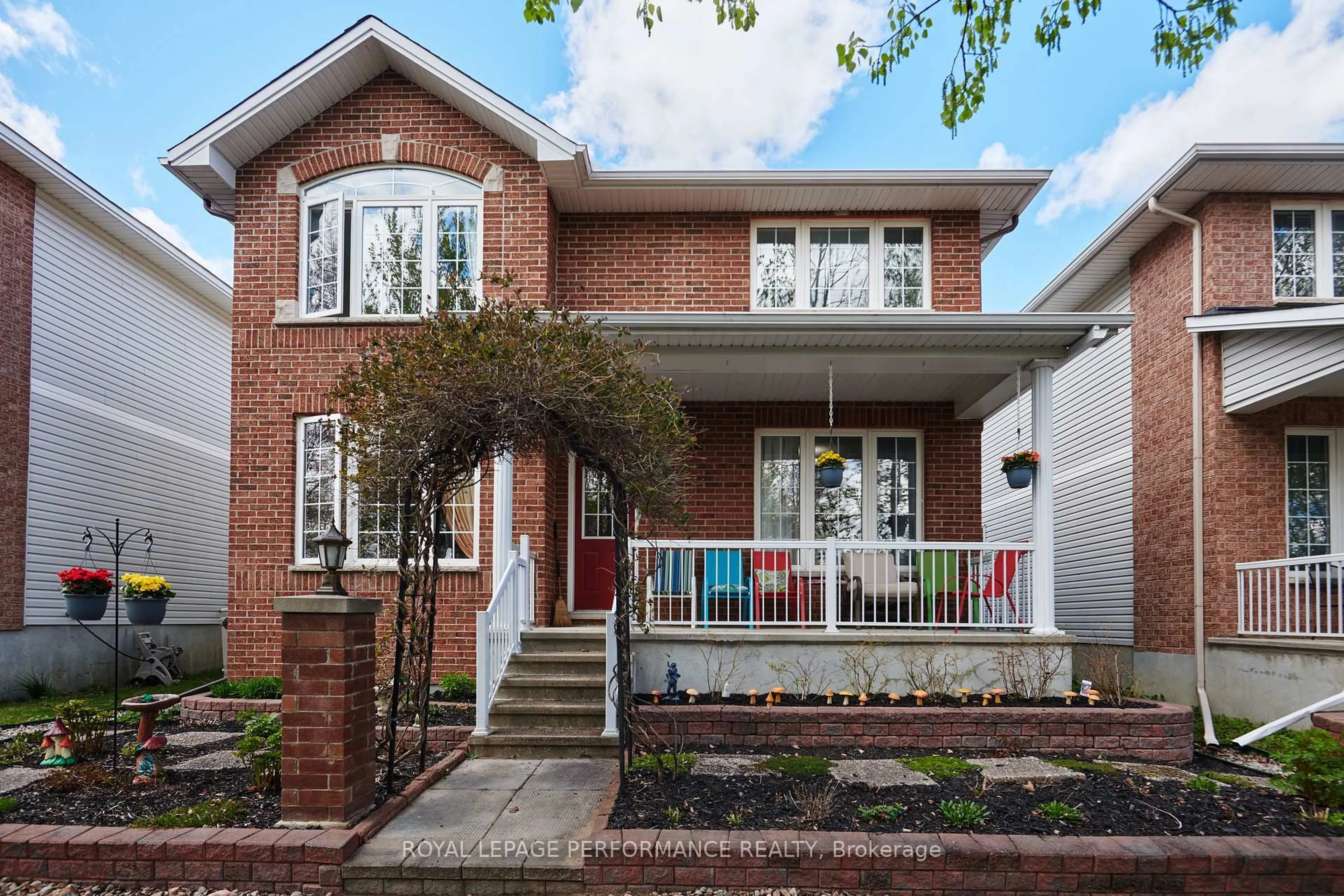 Home with brick exterior material, street for 317 Parkin Circ, Ottawa Ontario K1T 4G6