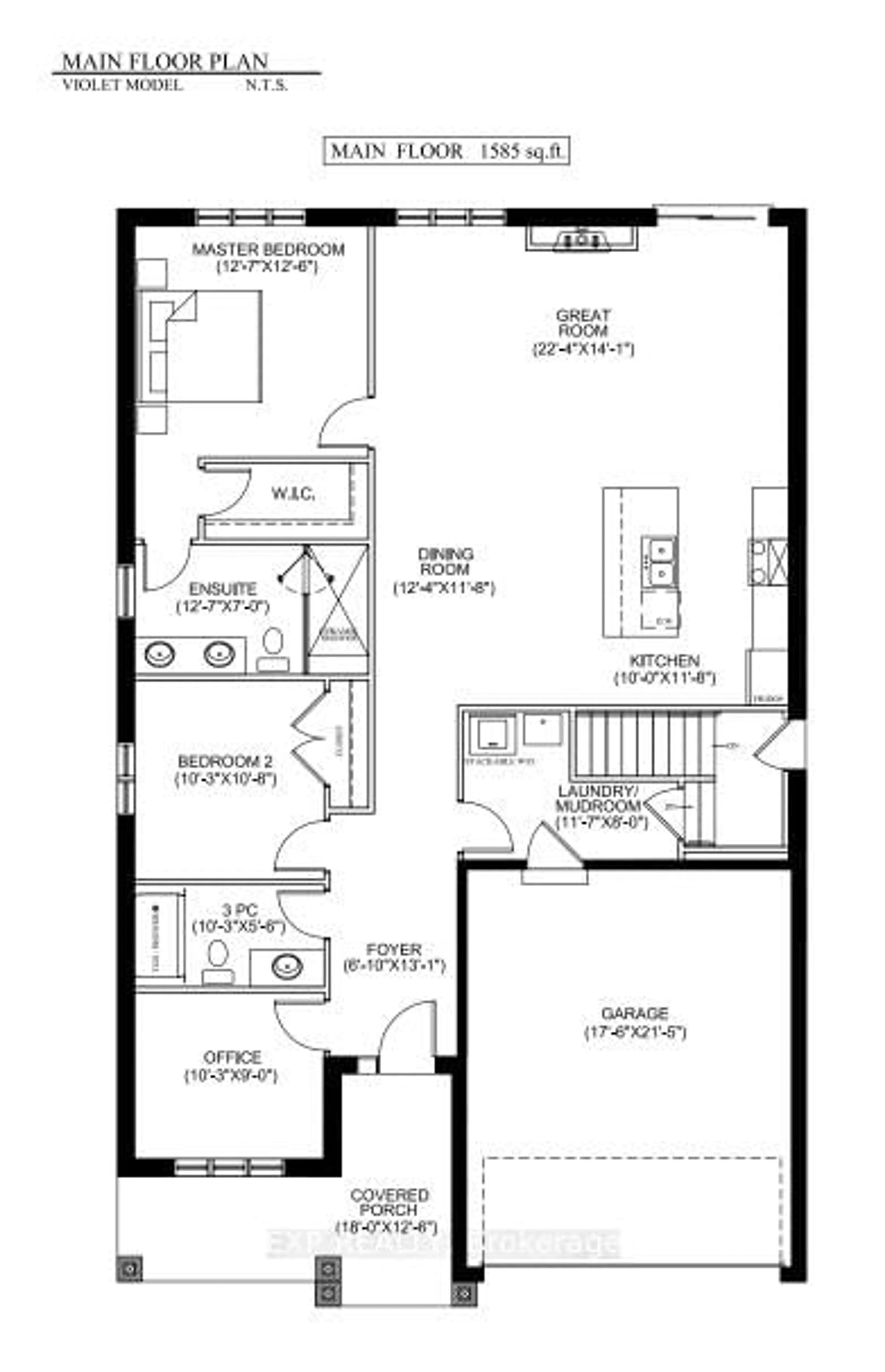 Floor plan for 139 Locky Lane, Middlesex Centre Ontario N0L 1R0