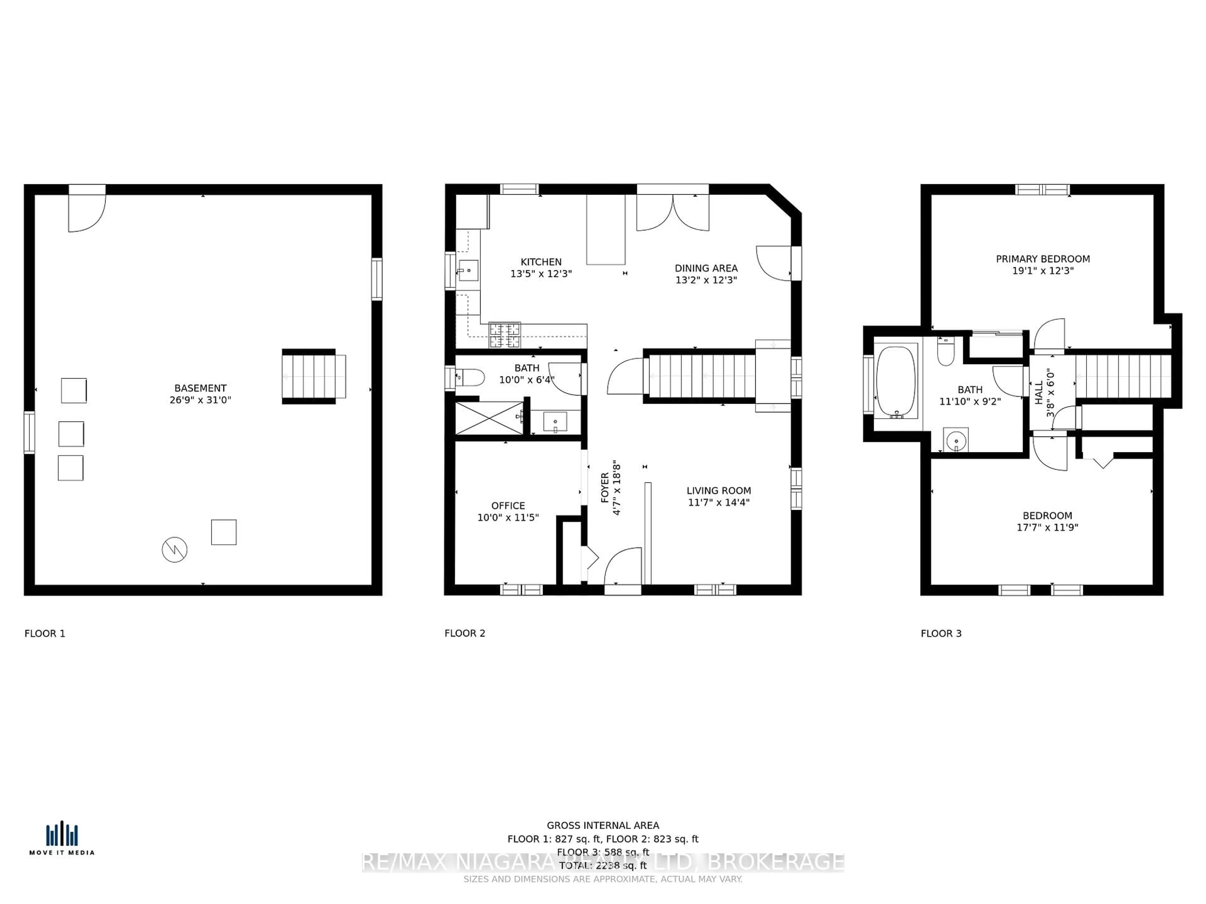 Floor plan for 487 Four Mile Creek Rd, Niagara-on-the-Lake Ontario L0S 1J0