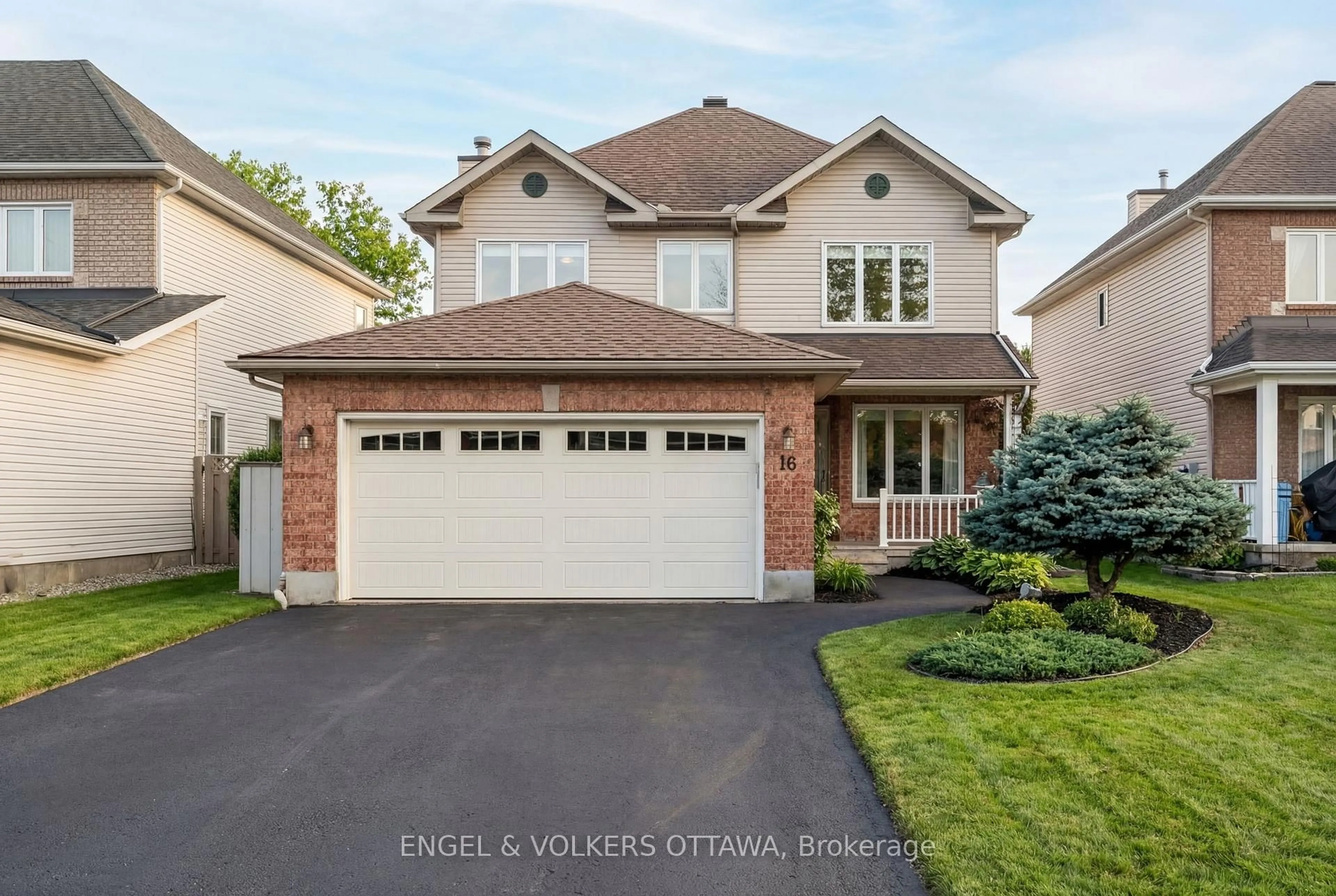 Home with brick exterior material, street for 16 Mayford Ave, Ottawa Ontario K2G 6A7