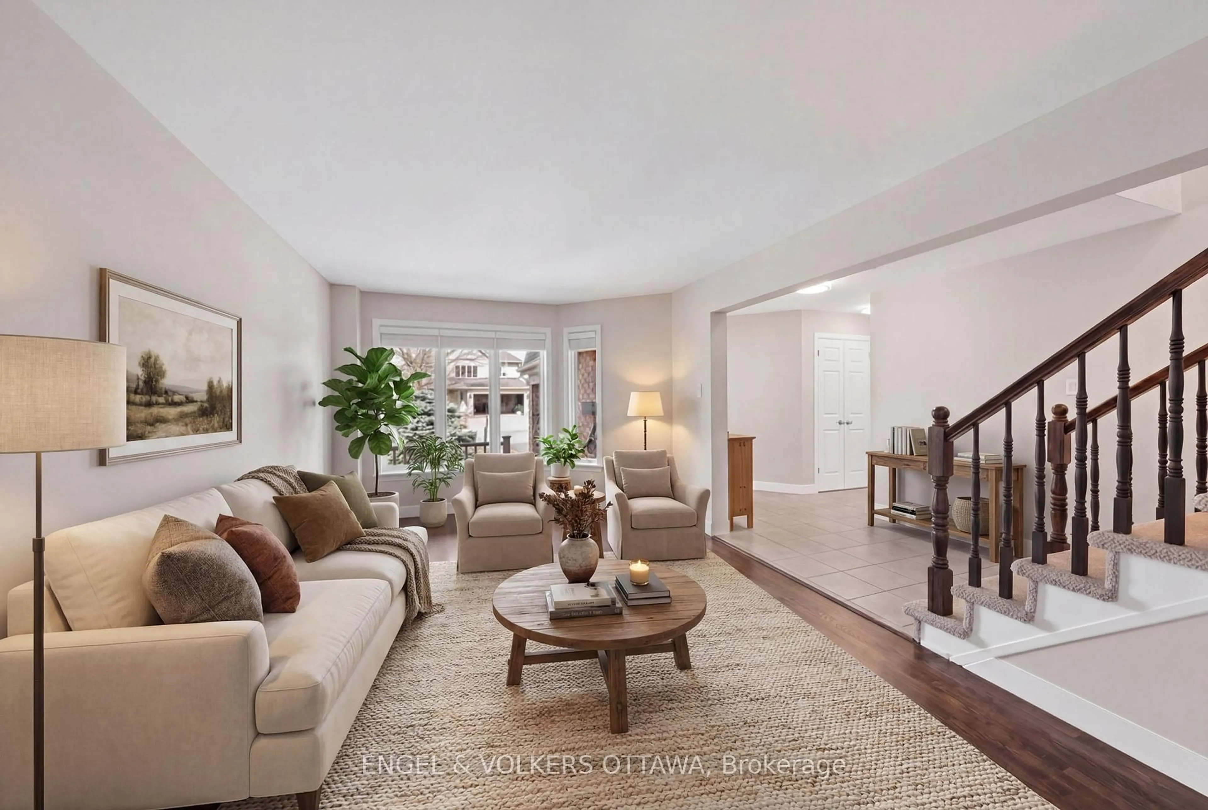 Living room with furniture, unknown for 16 Mayford Ave, Ottawa Ontario K2G 6A7