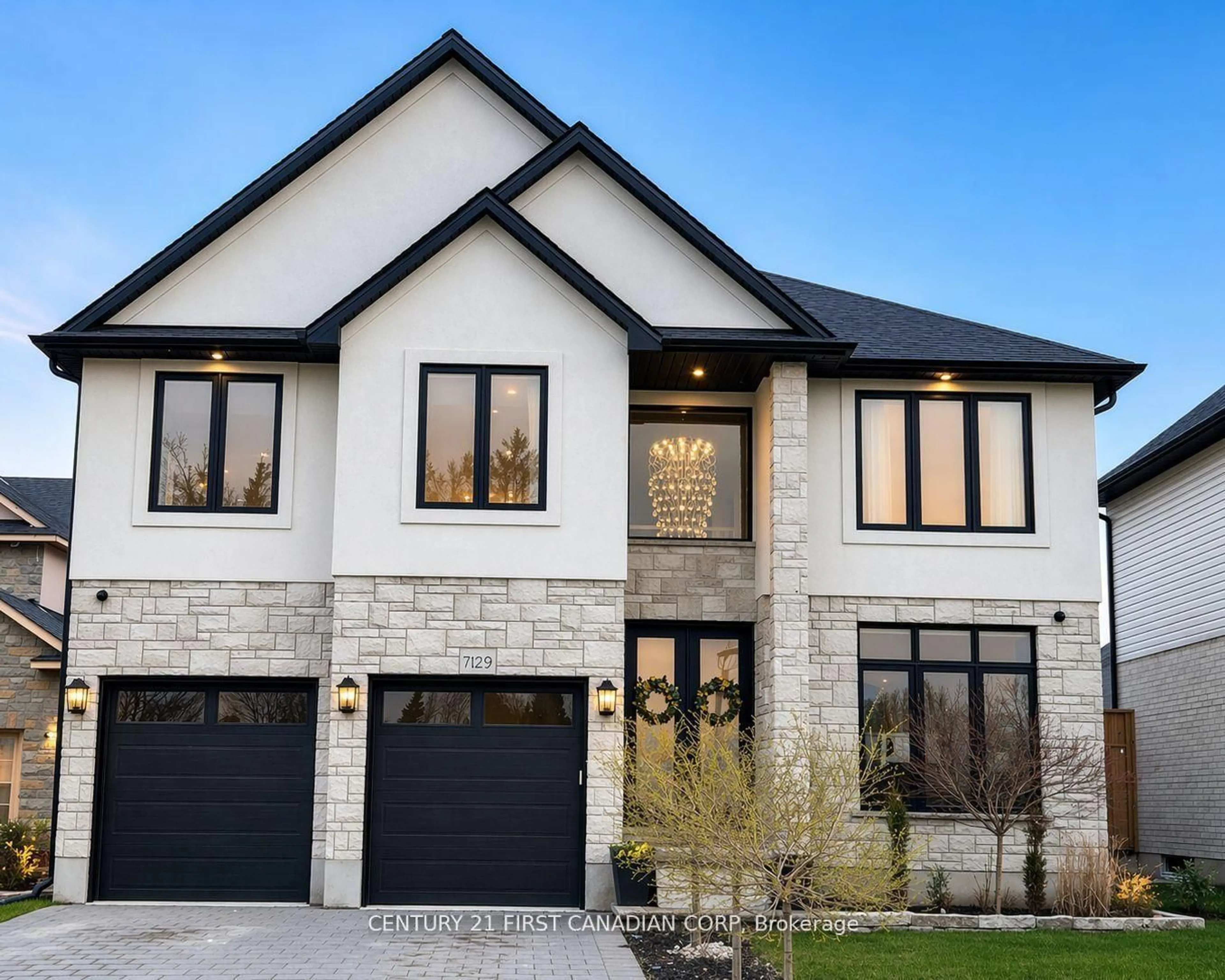 Home with brick exterior material, street for 7129 Silver Creek Circ, London South Ontario N6P 0G9