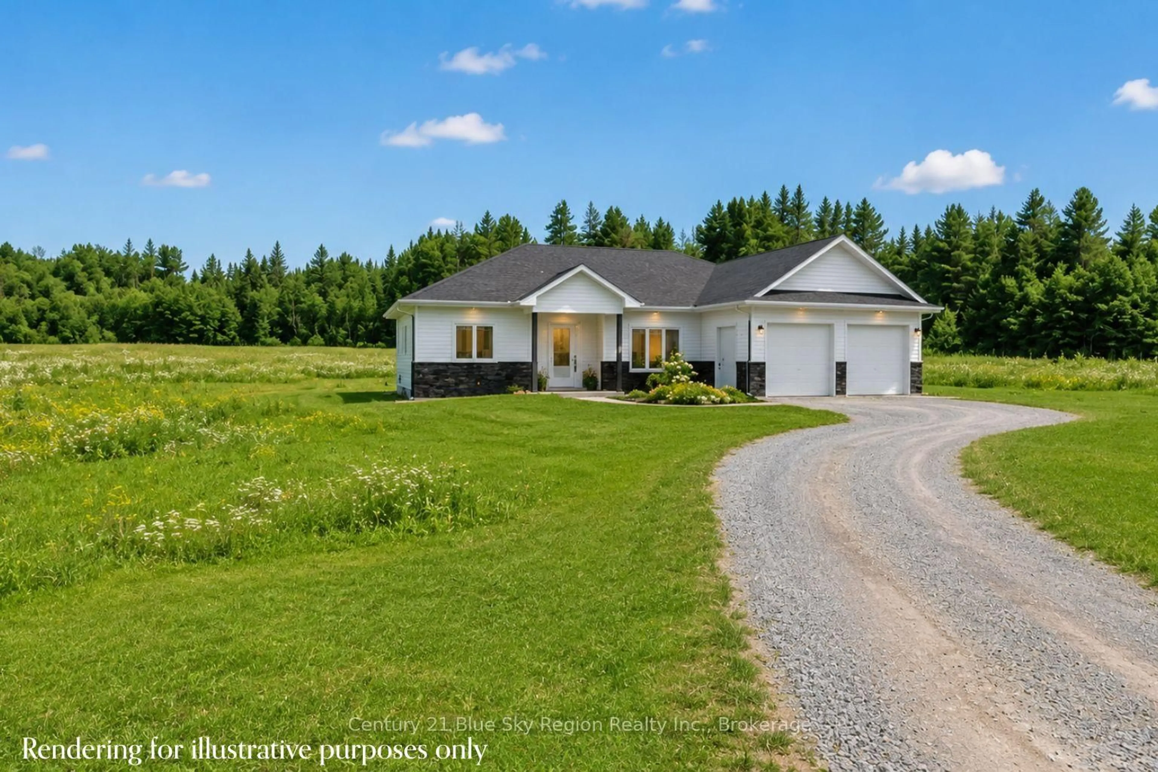 A pic from outside/outdoor area/front of a property/back of a property/a pic from drone, unknown for 1185 CORBEIL Rd, East Ferris Ontario P0H 1K0