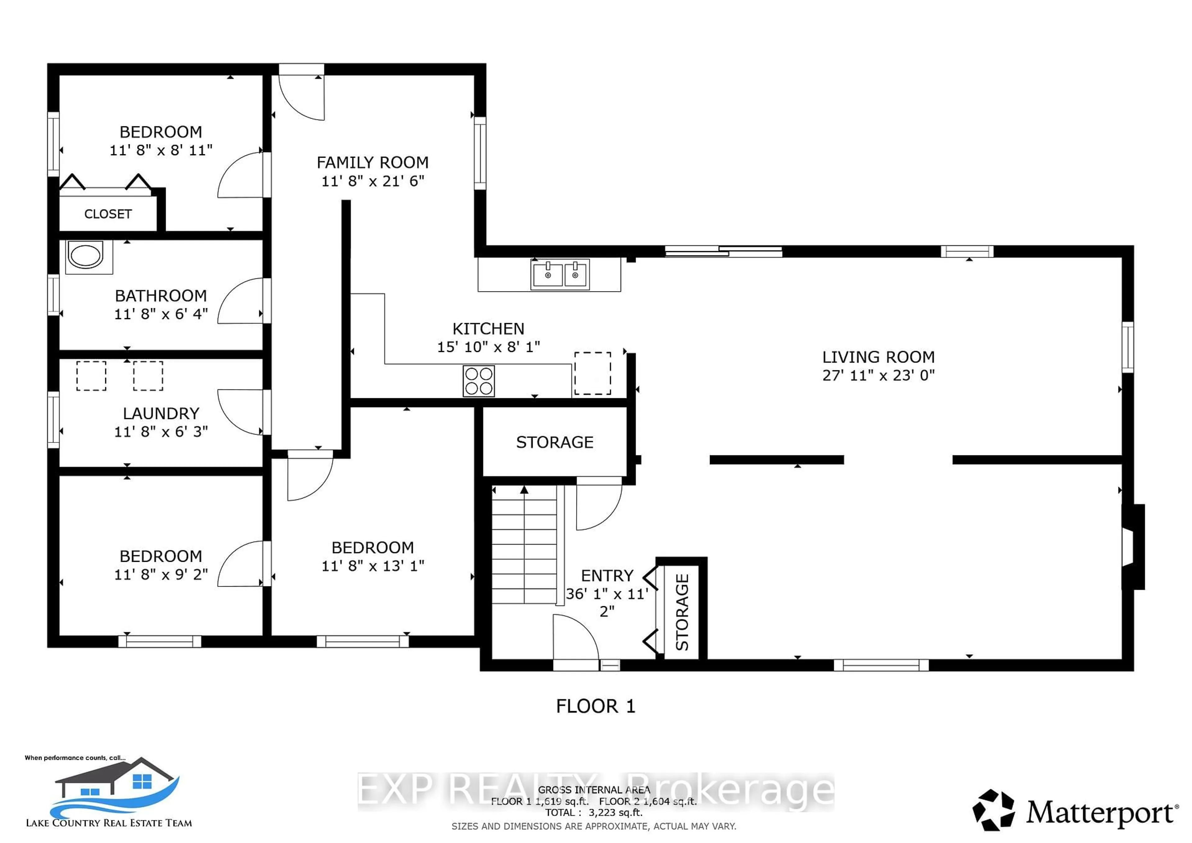 Floor plan for 3711 Brunel Rd, Lake of Bays Ontario P0B 1A0