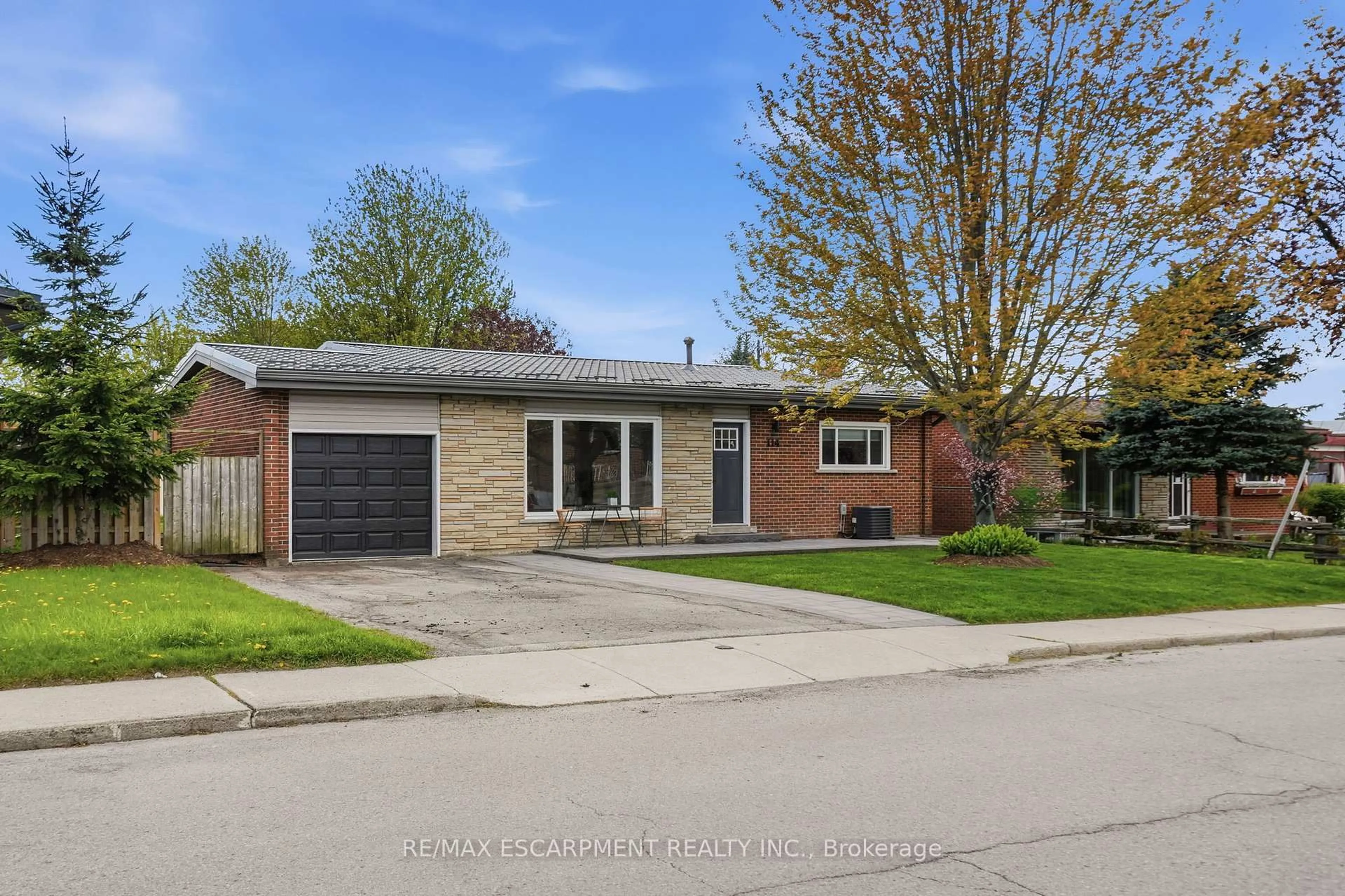 Home with brick exterior material, street for 114 LUSCOMBE St, Hamilton Ontario L9A 2K1
