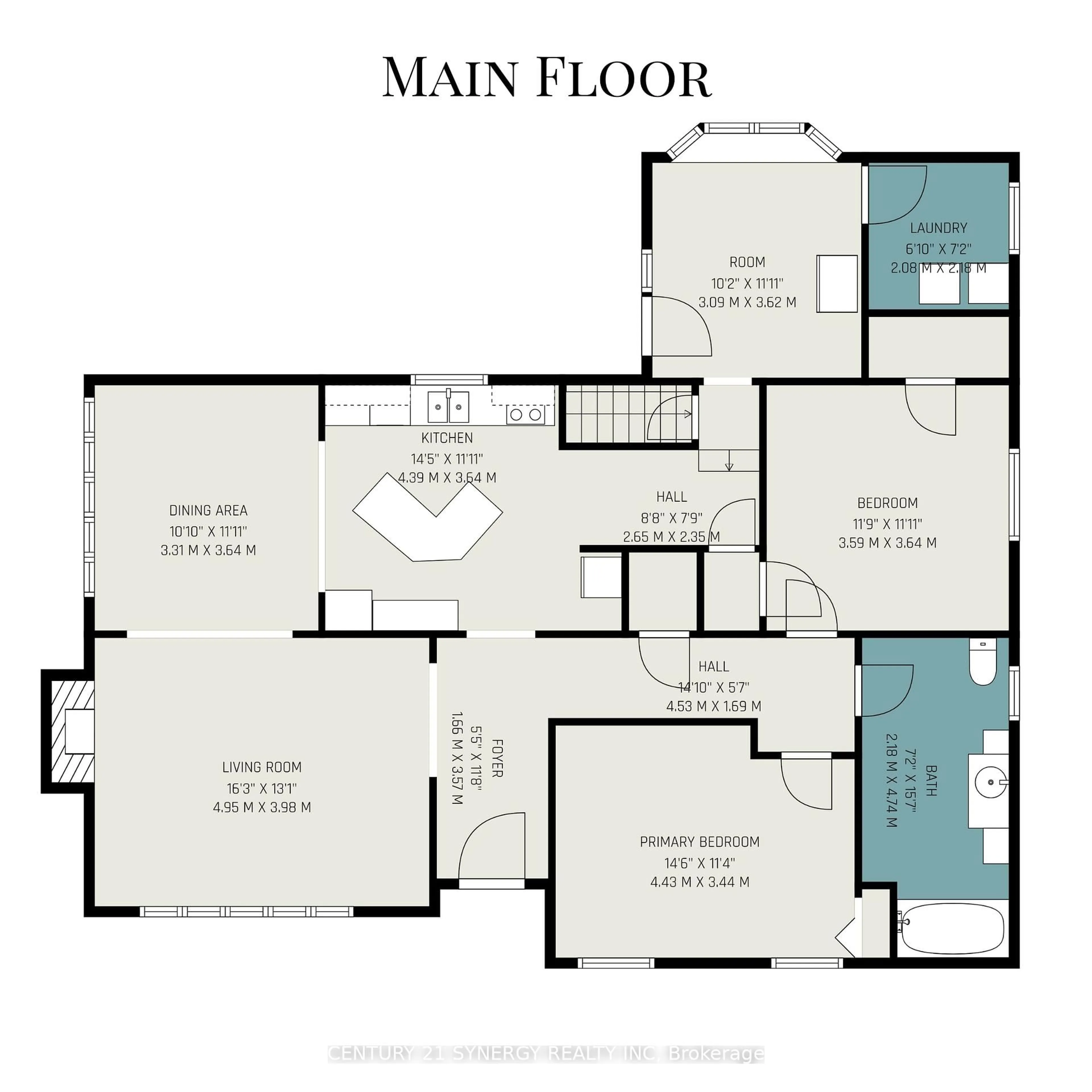 Floor plan for 782 Principale St, Casselman Ontario K0A 1M0