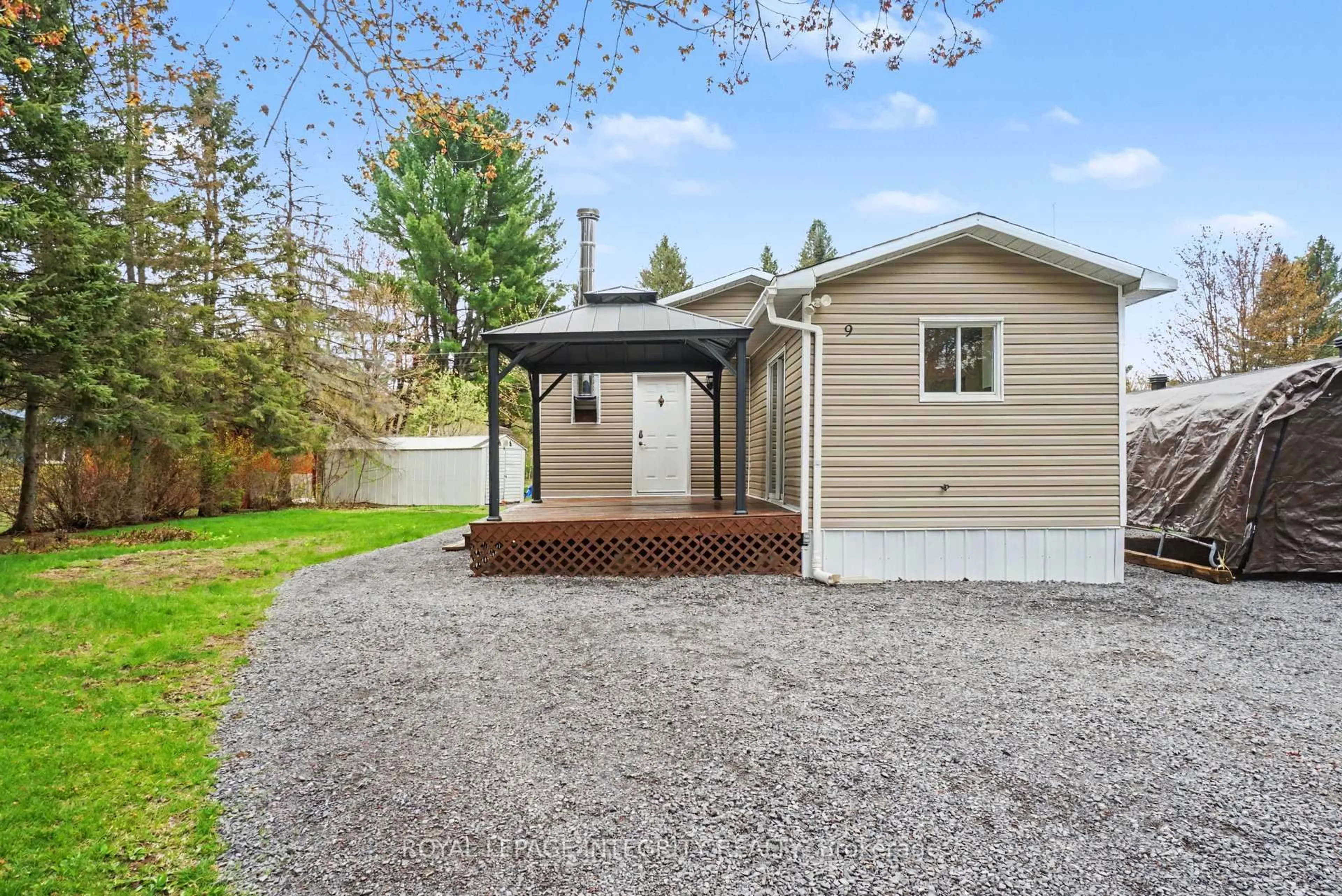 Home with vinyl exterior material, street for 1210 St Felix Rd #9, Clarence-Rockland Ontario K0A 2A0