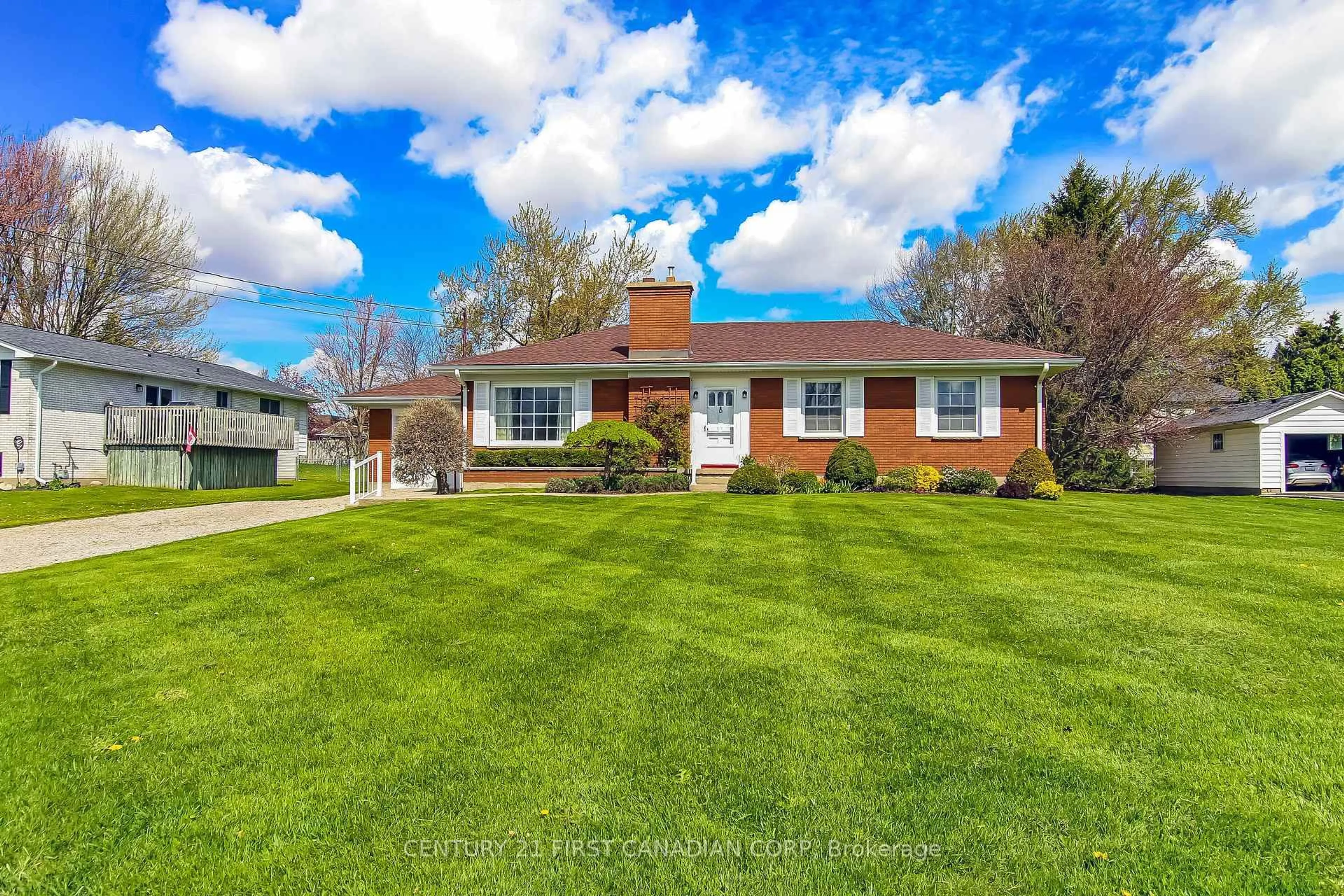 Home with brick exterior material, street for 13340 Ilderton Rd, Middlesex Centre Ontario N0M 2A0