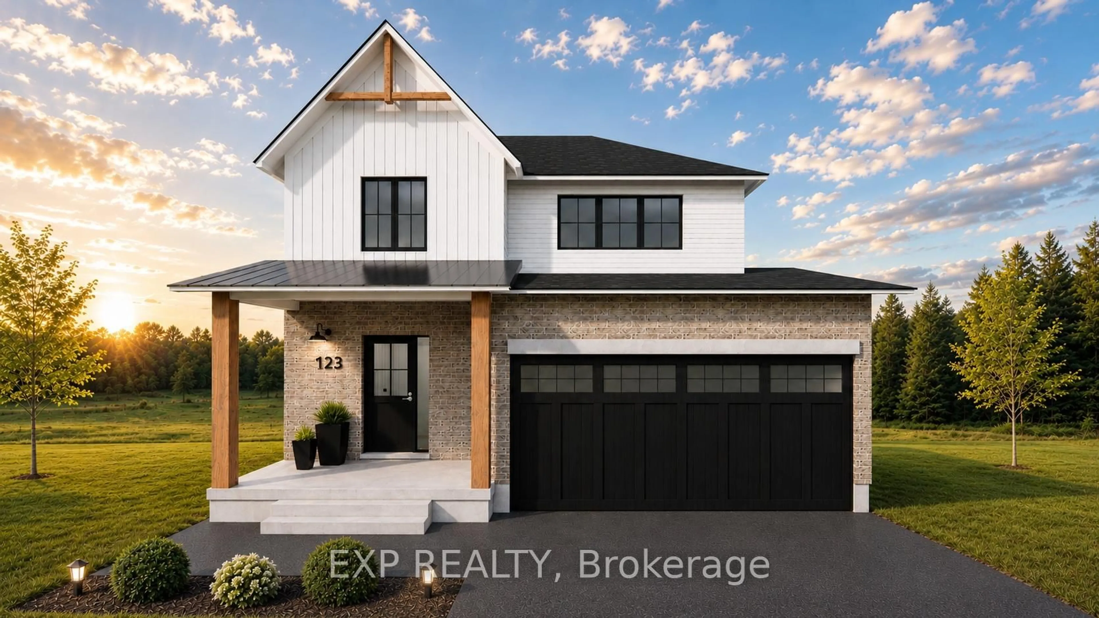 Home with brick exterior material, street for 117 Thackeray Way, Minto Ontario N0G 1Z0