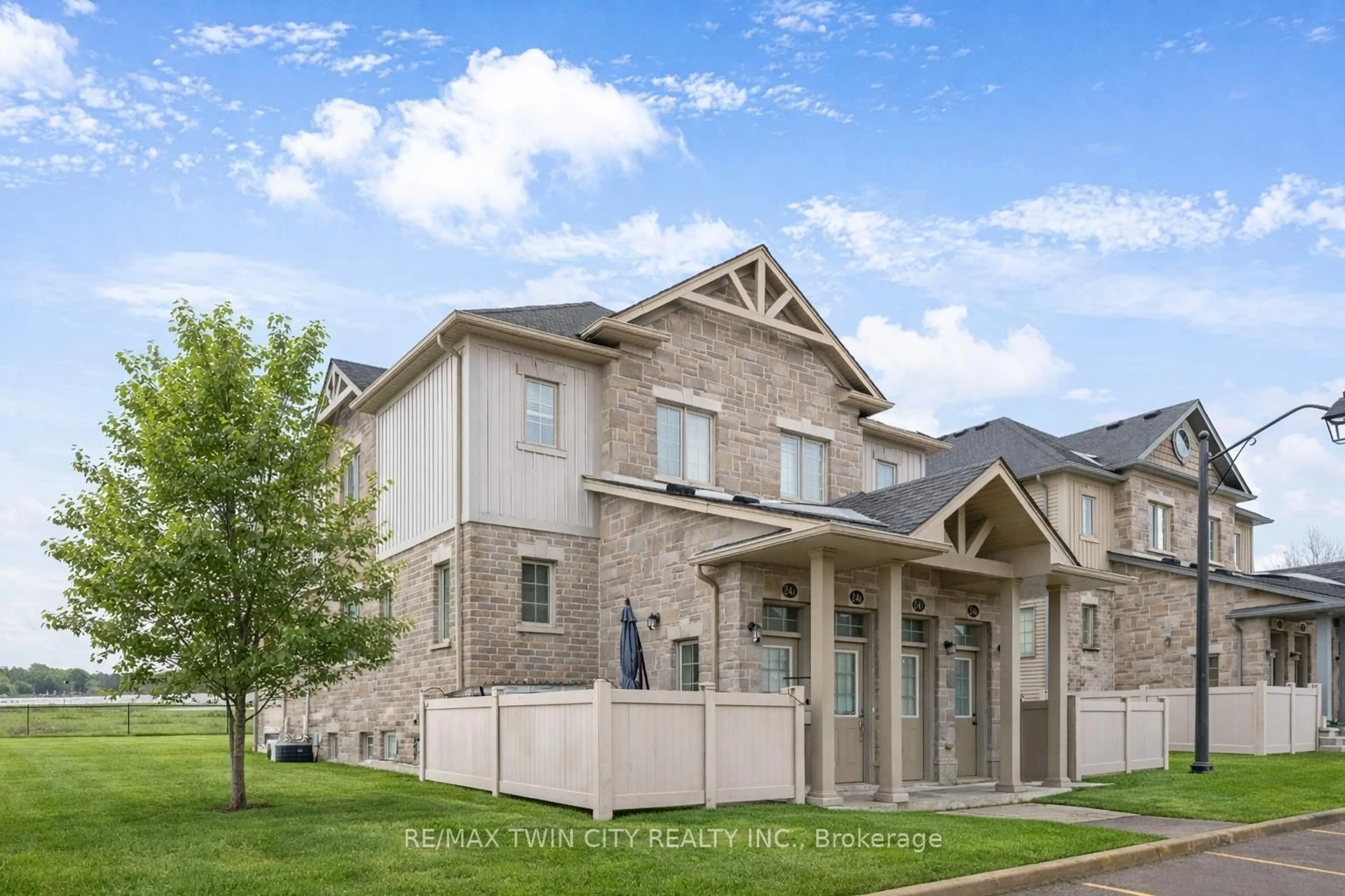Home with brick exterior material, unknown for 388 Old Huron Rd #24D, Kitchener Ontario N2R 0J5