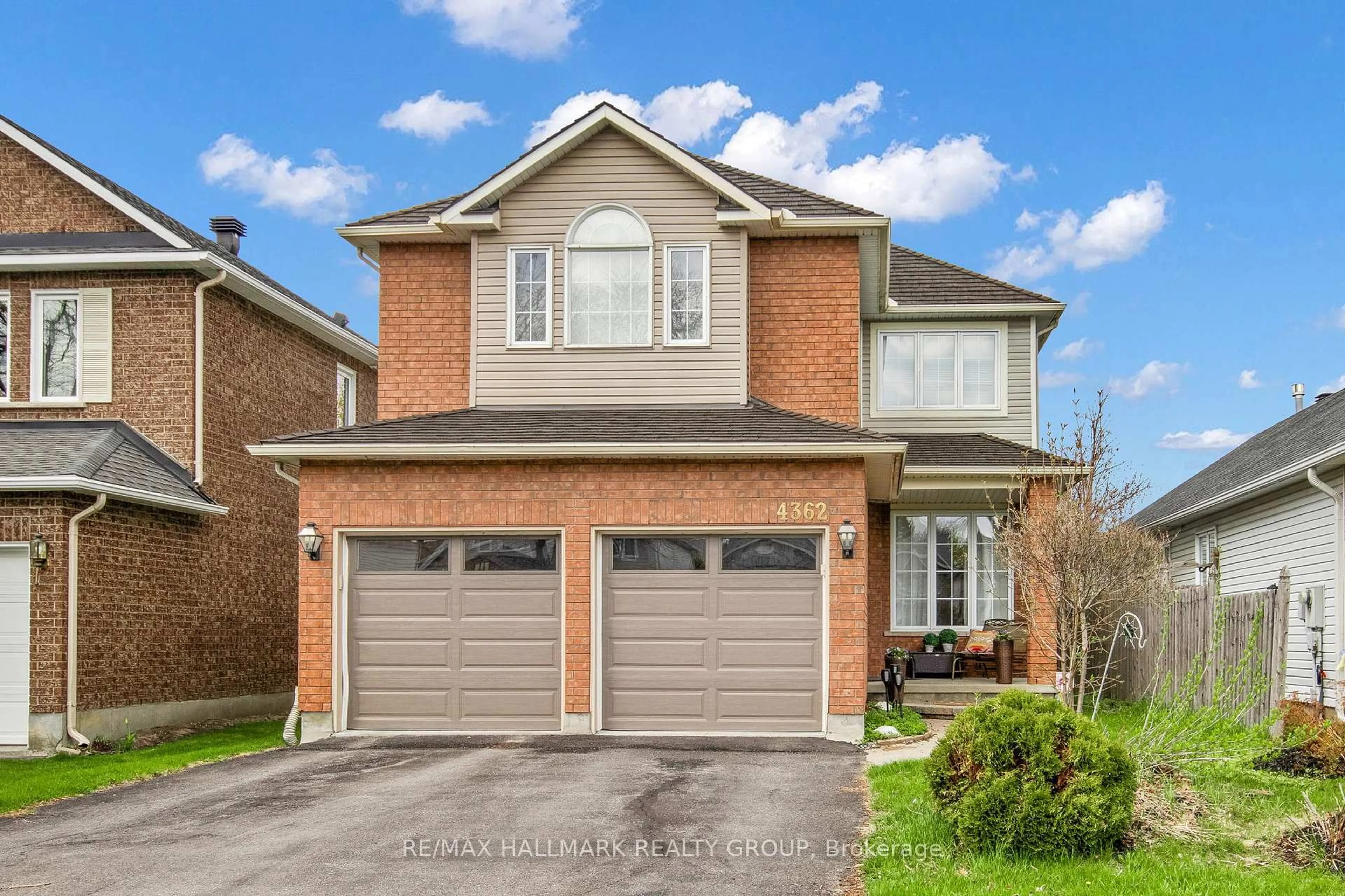 Home with brick exterior material, street for 4362 Rainforest Dr, Ottawa Ontario K1V 1L4