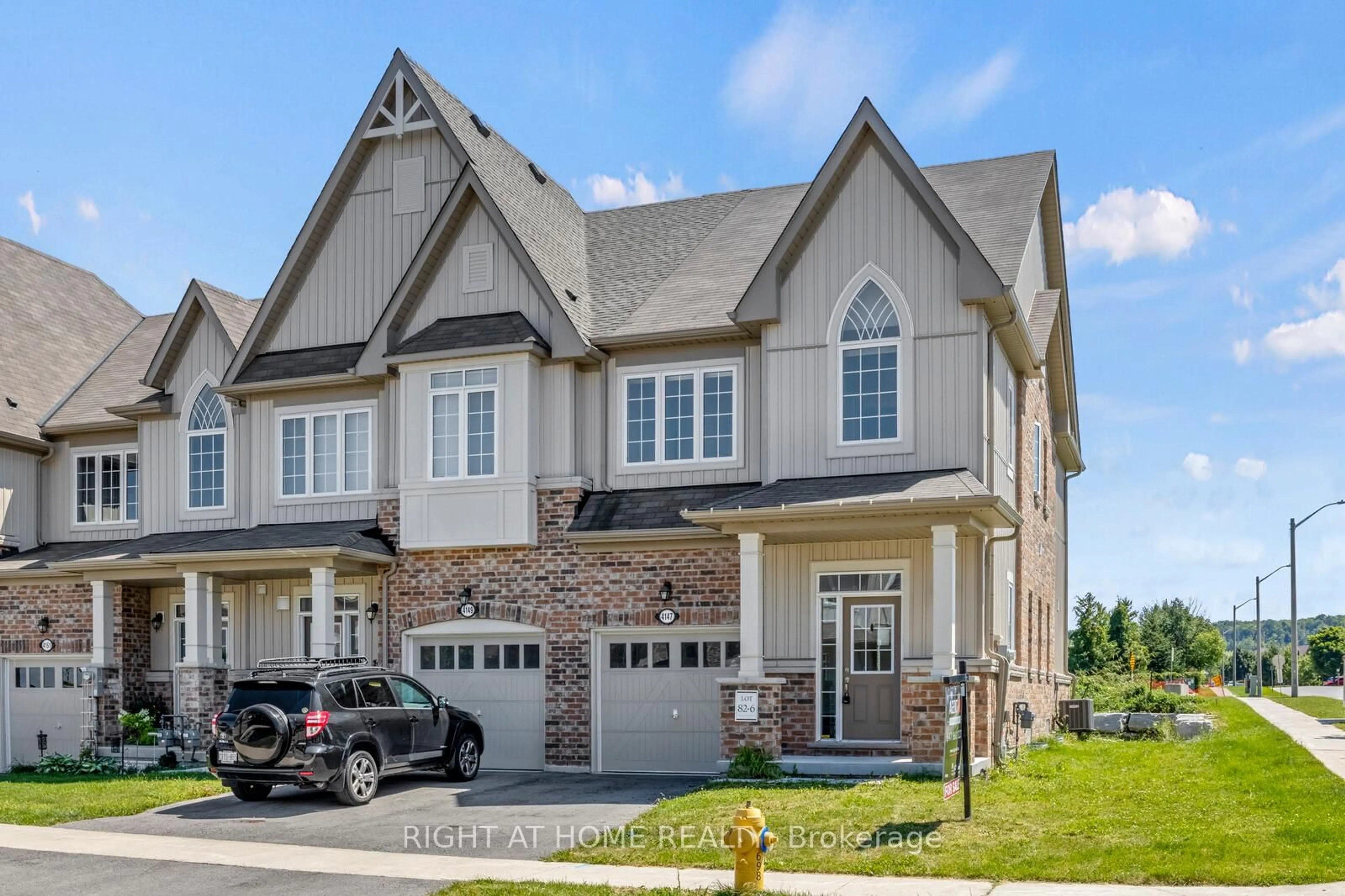 Home with brick exterior material, street for 4147 Cherry Heights Blvd, Lincoln Ontario L0R 1B6