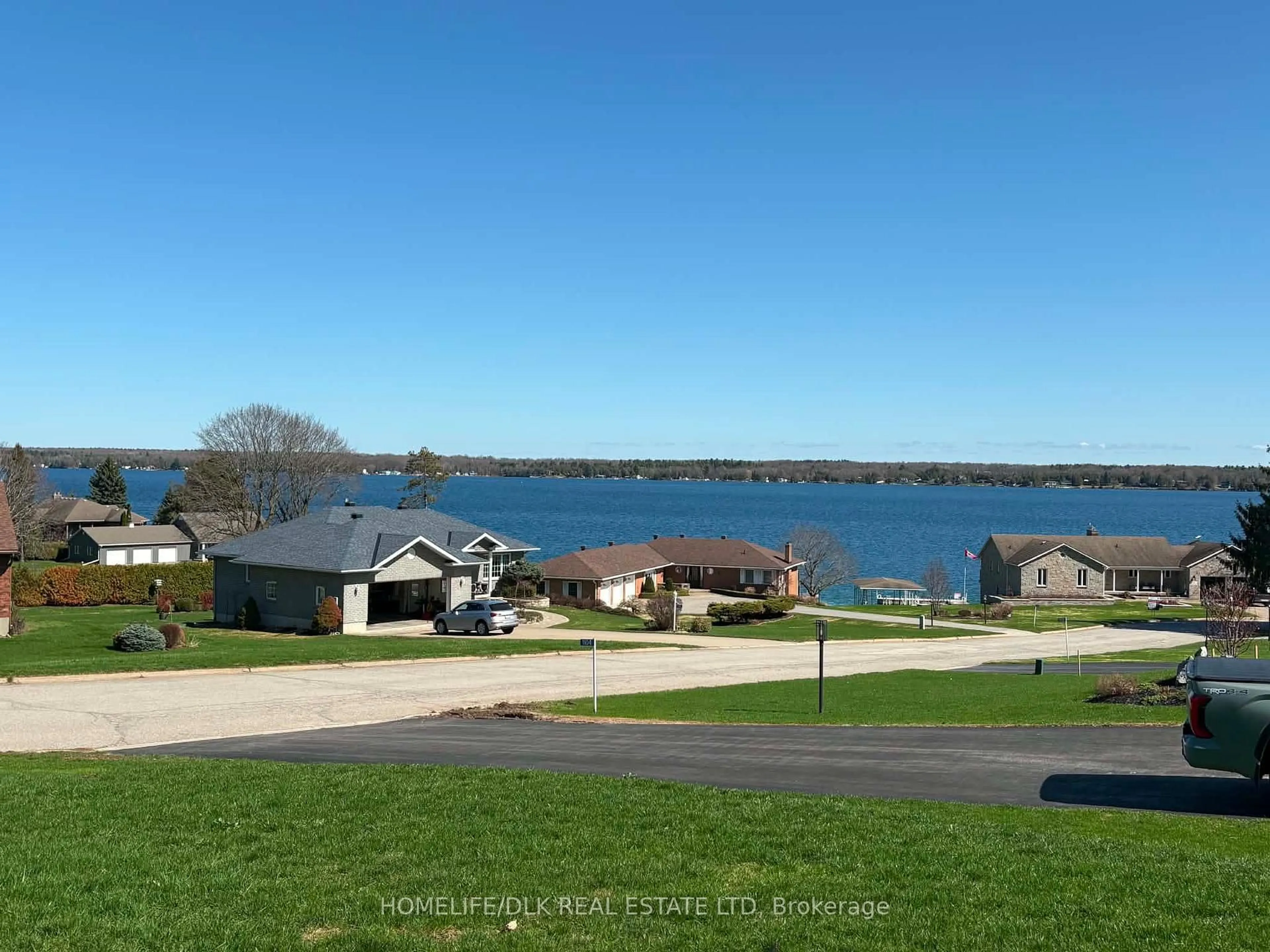 A pic from outside/outdoor area/front of a property/back of a property/a pic from drone, water/lake/river/ocean view for 1102 Burnside Dr, Augusta Ontario K6V 5T1