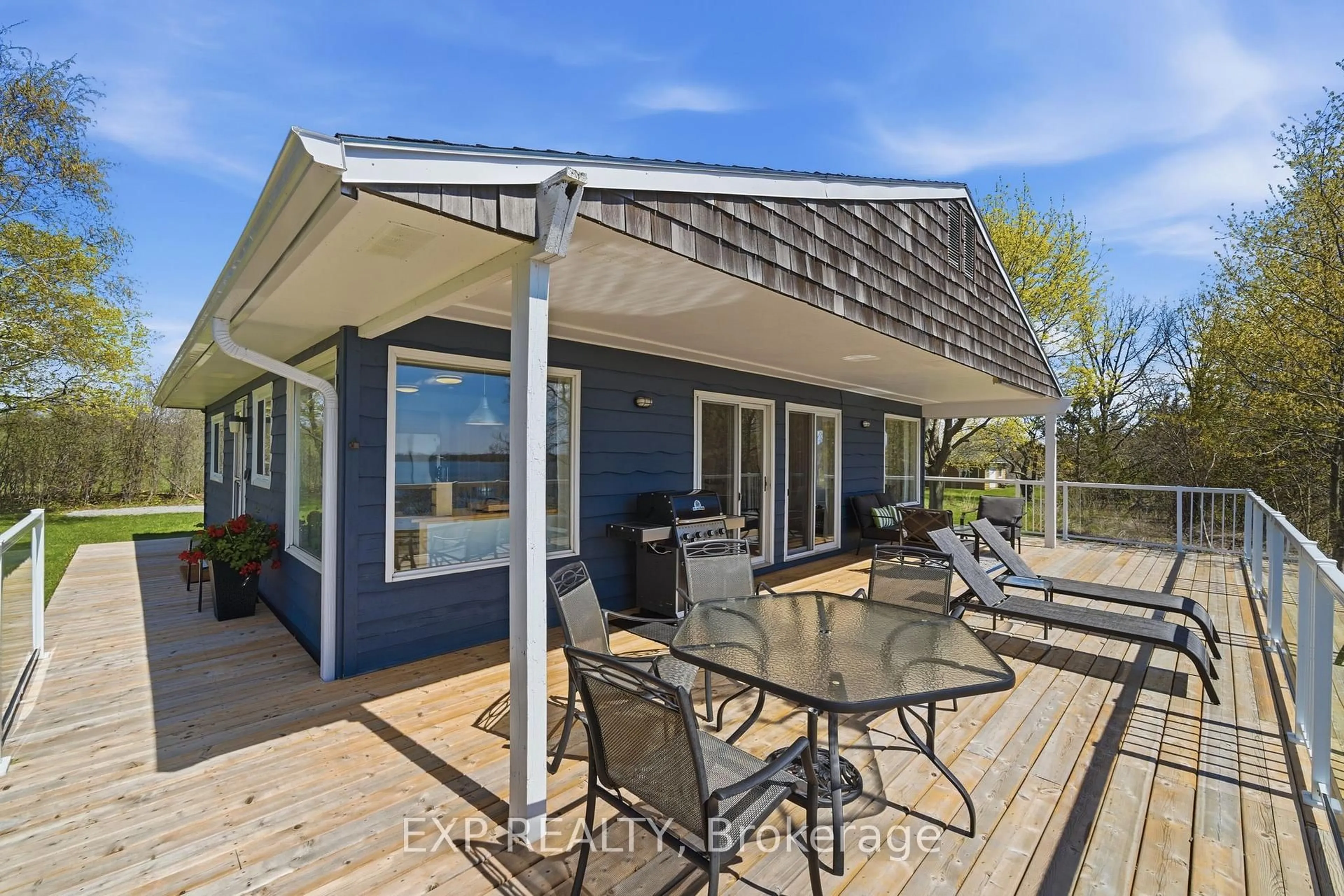 Patio, water/lake/river/ocean view for 86 Colliers Rd, Prince Edward County Ontario K0K 1P0