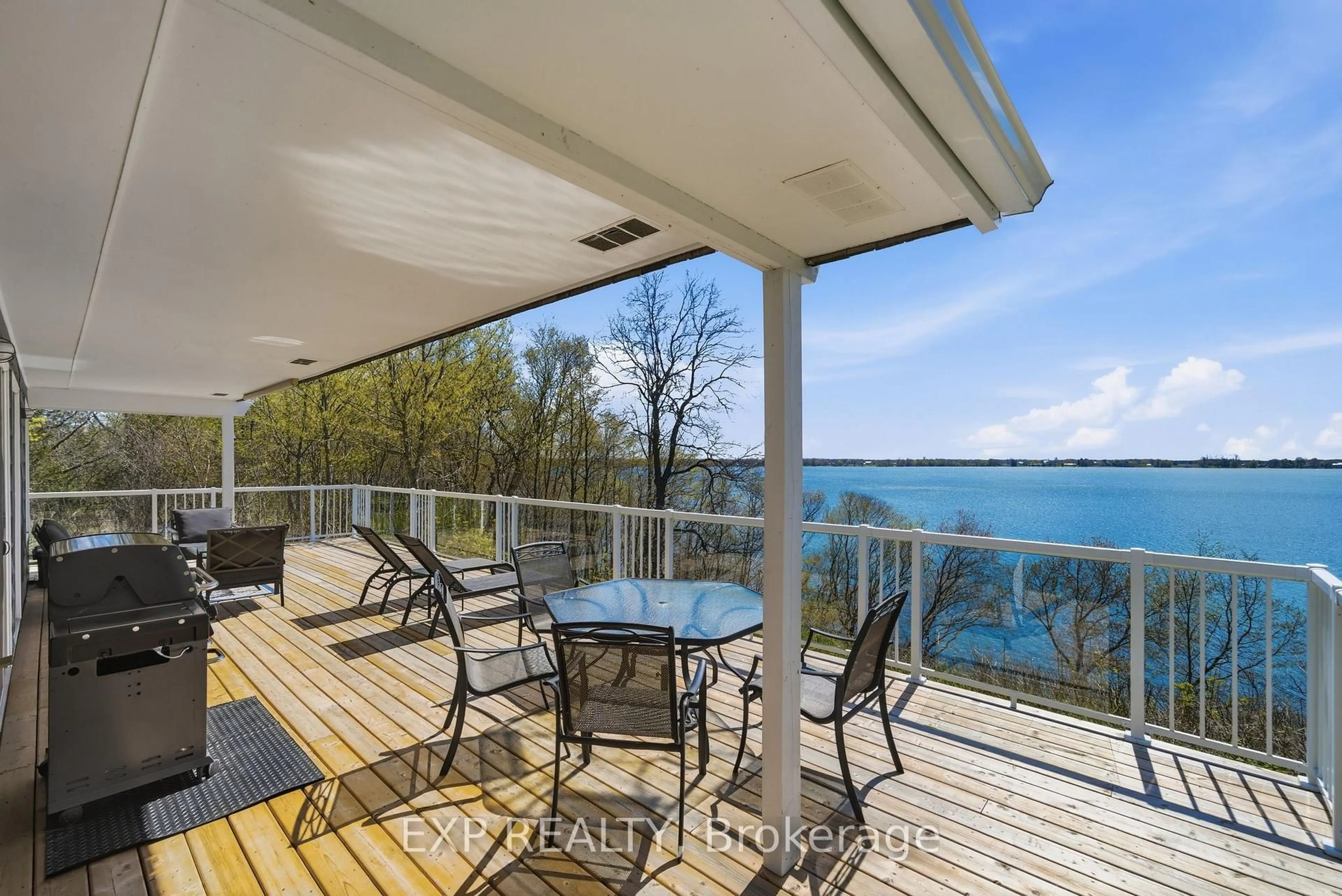Patio, water/lake/river/ocean view for 86 Colliers Rd, Prince Edward County Ontario K0K 1P0