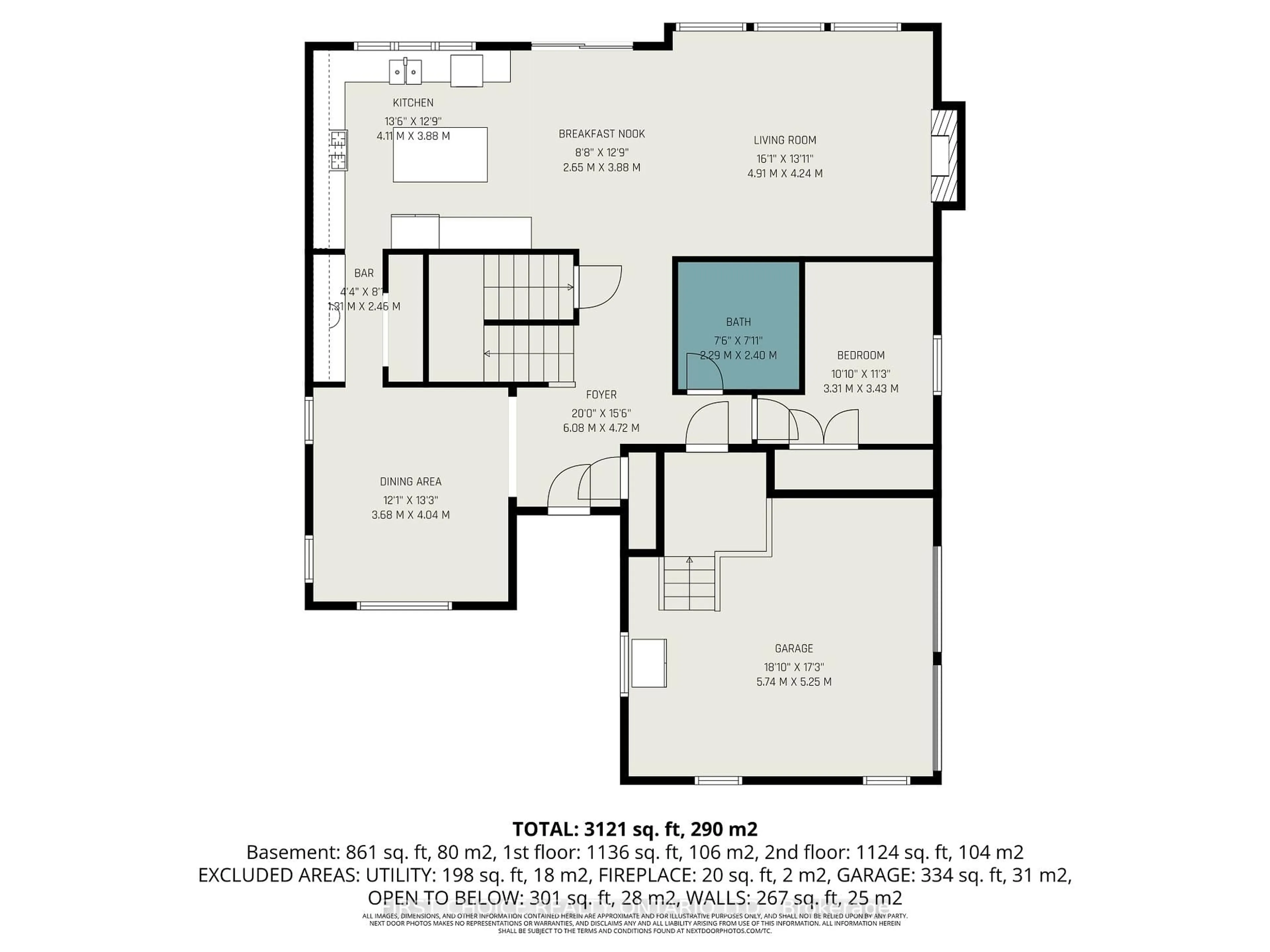 Floor plan for 1958 Baseline Rd, Clarence-Rockland Ontario K0A 1N0