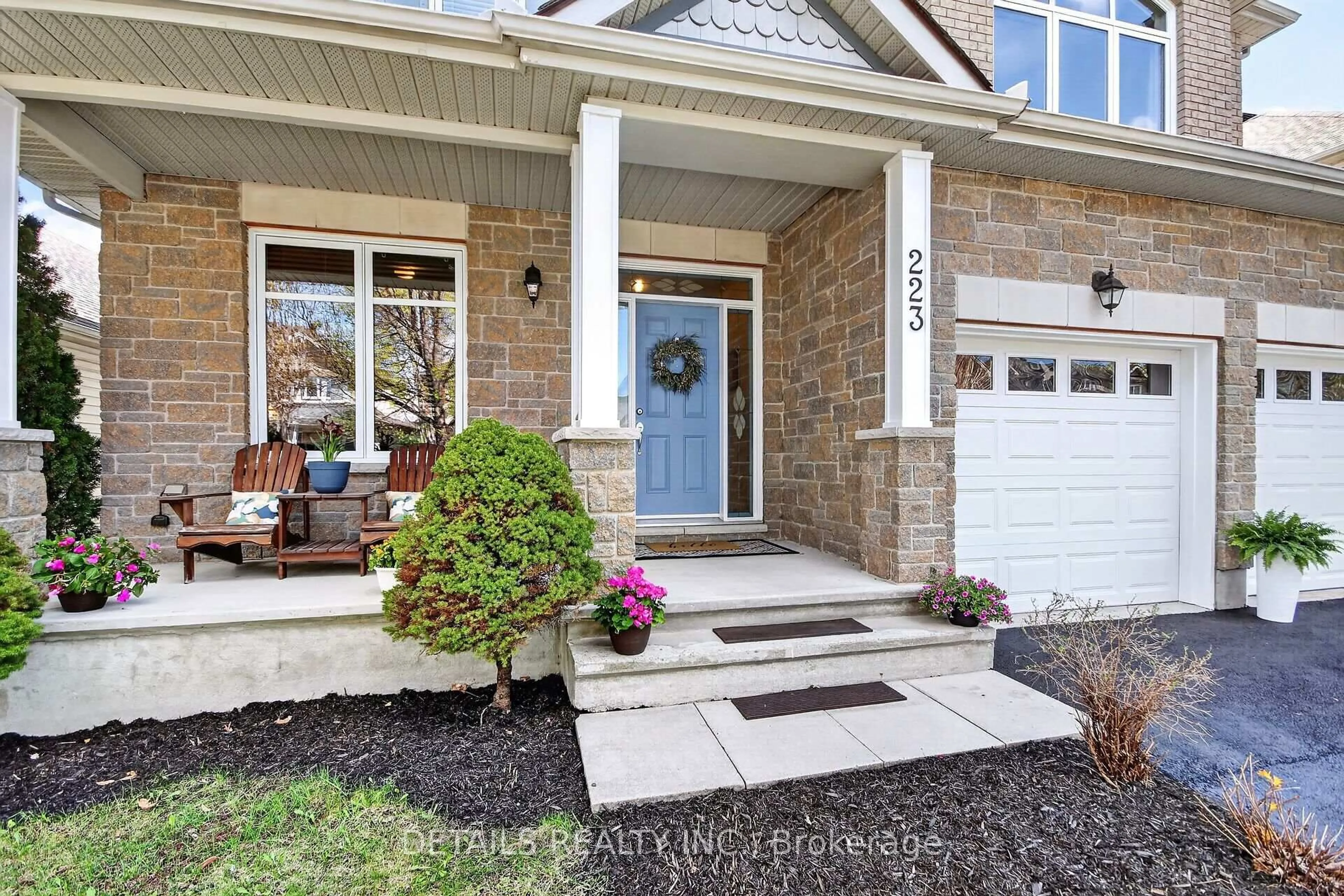 Home with brick exterior material, street for 223 Flodden Way, Ottawa Ontario K2G 7E1