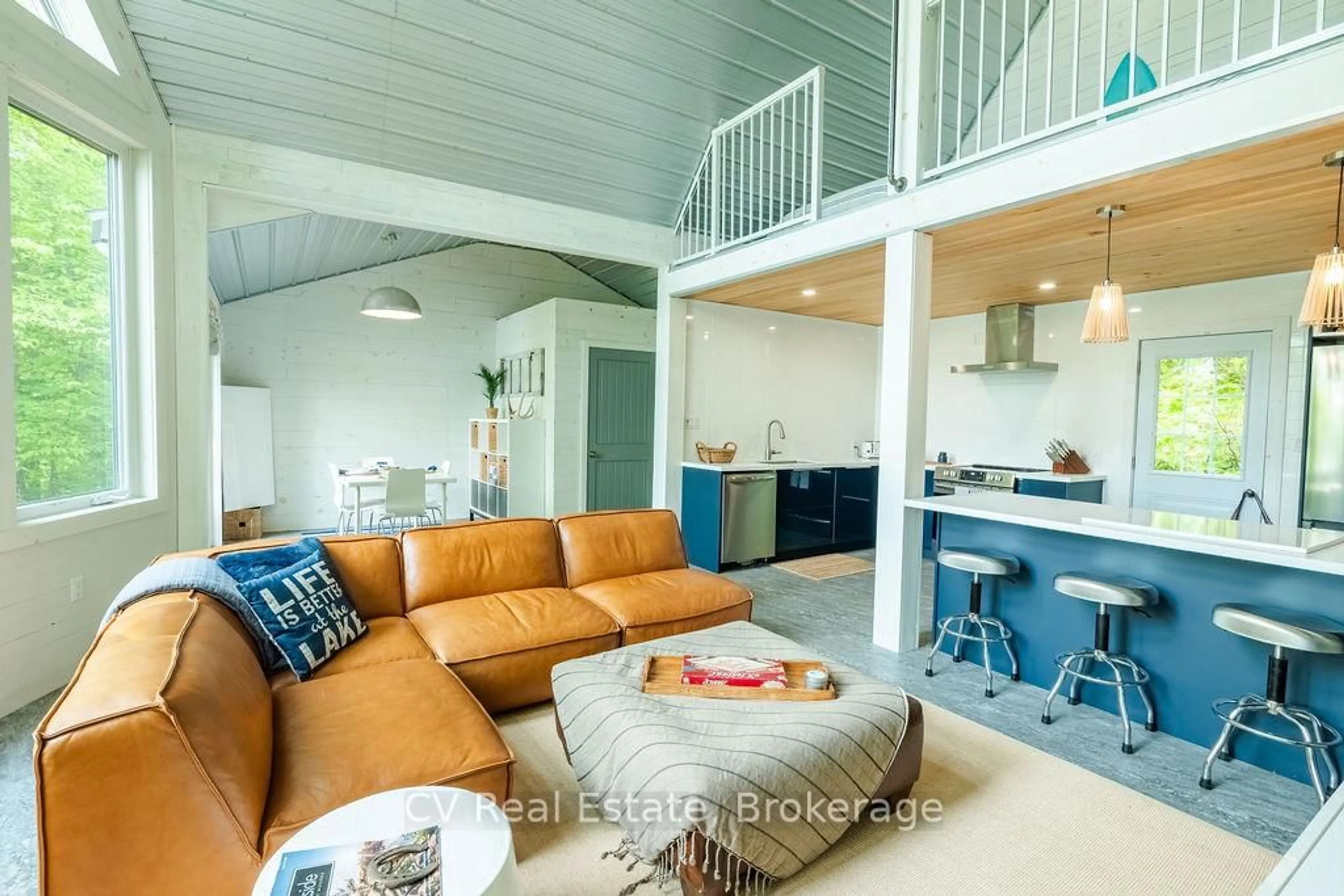 Living room with furniture, unknown for 748 Big Island, Huntsville Ontario P1H 2J2