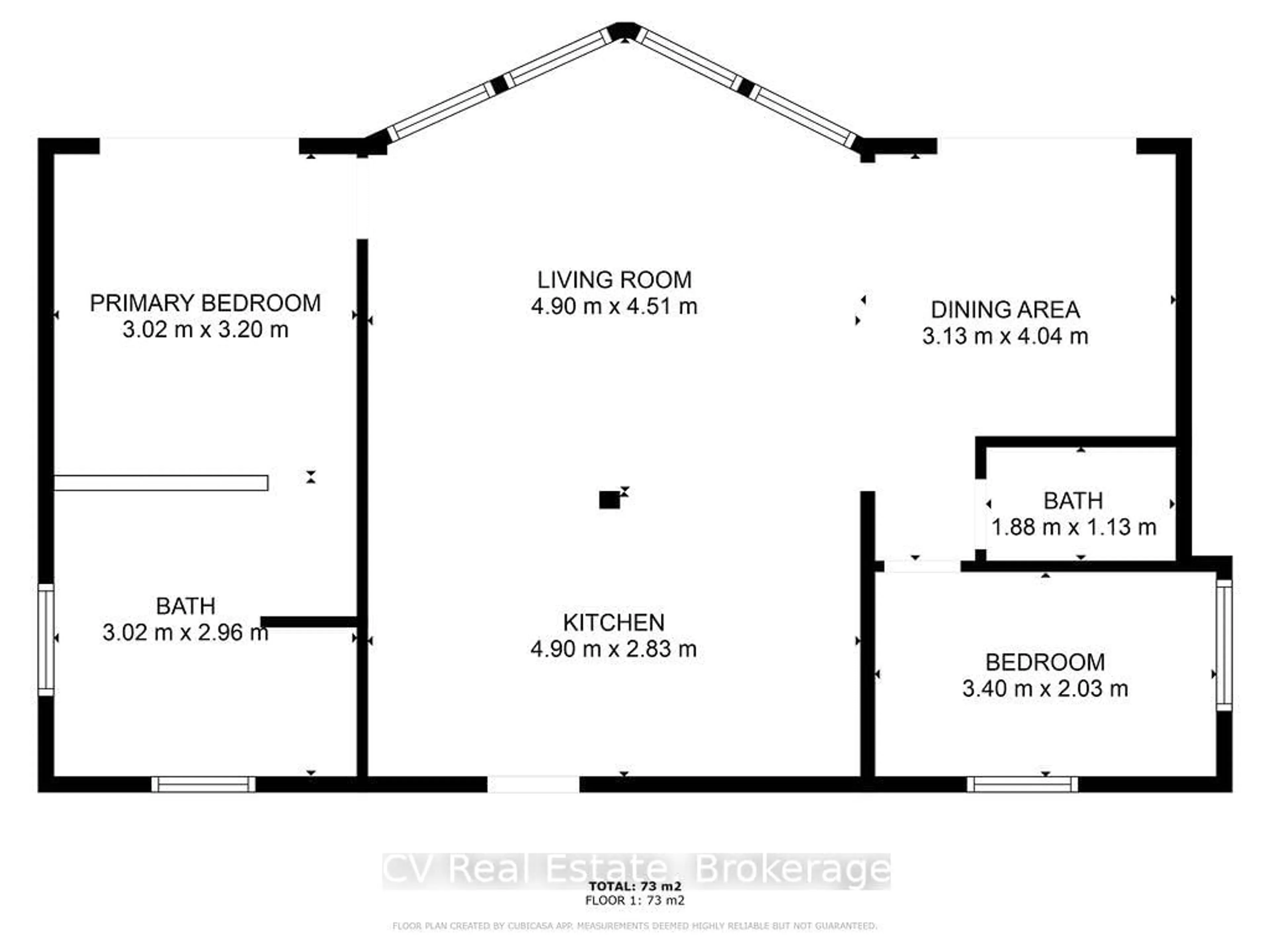Floor plan for 748 Big Island, Huntsville Ontario P1H 2J2