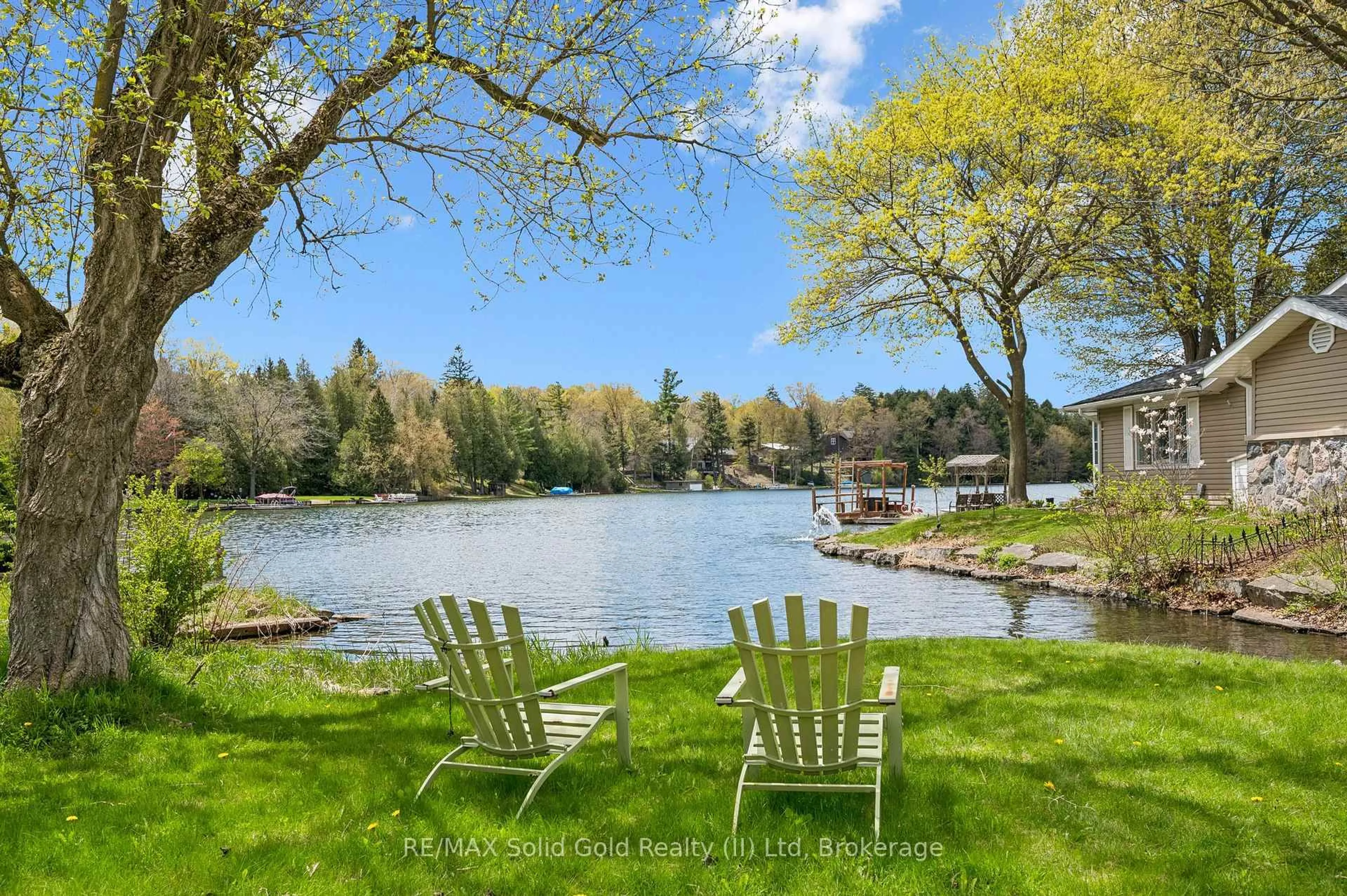 Patio, water/lake/river/ocean view for 2073 Maplewood Rd, Wellesley Ontario N0B 2M0
