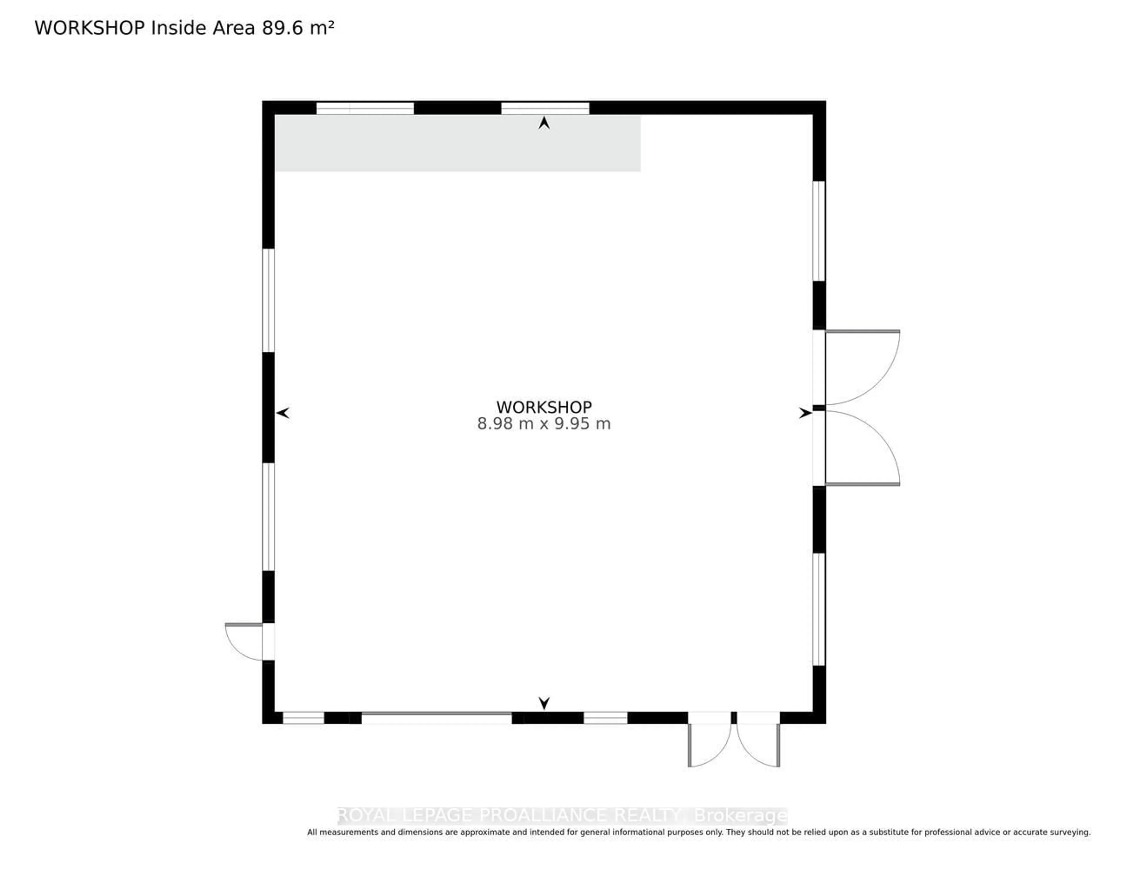 Floor plan for 1457 County Rd 2 Rd, Front of Yonge Ontario K0E 1R0