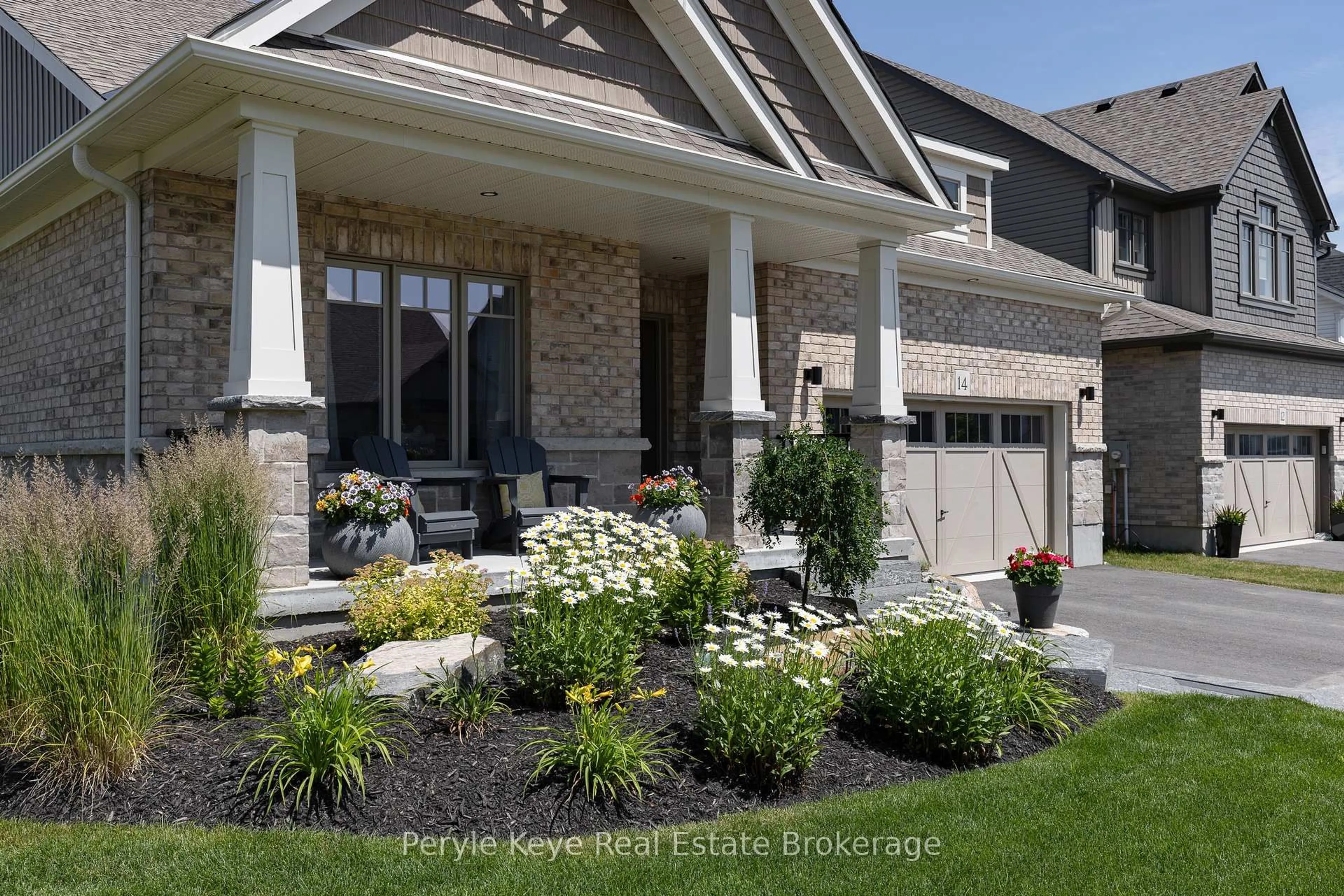 Home with brick exterior material, street for 14 Charles Morley Blvd, Huntsville Ontario P1H 0G5