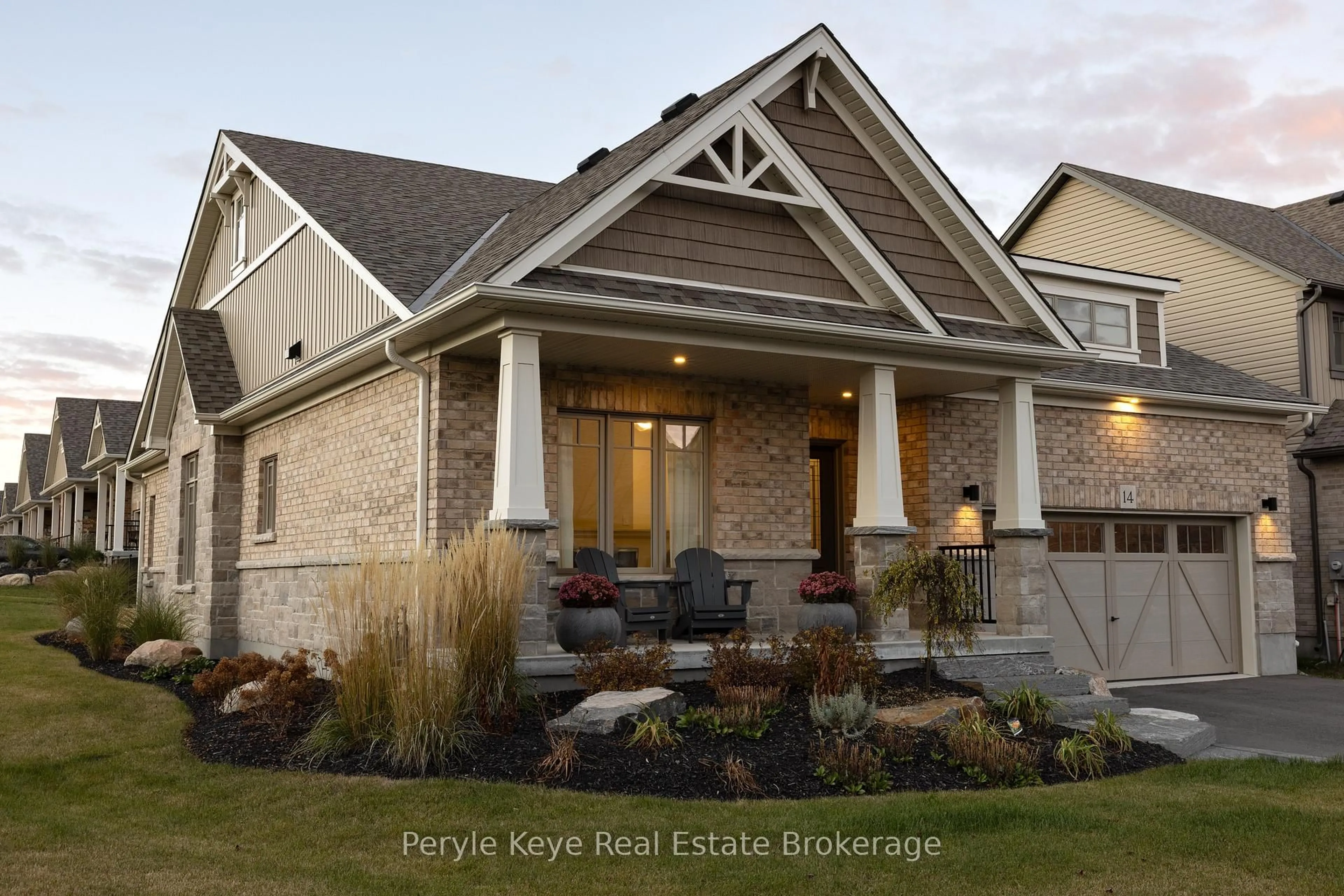 Home with brick exterior material, street for 14 Charles Morley Blvd, Huntsville Ontario P1H 0G5