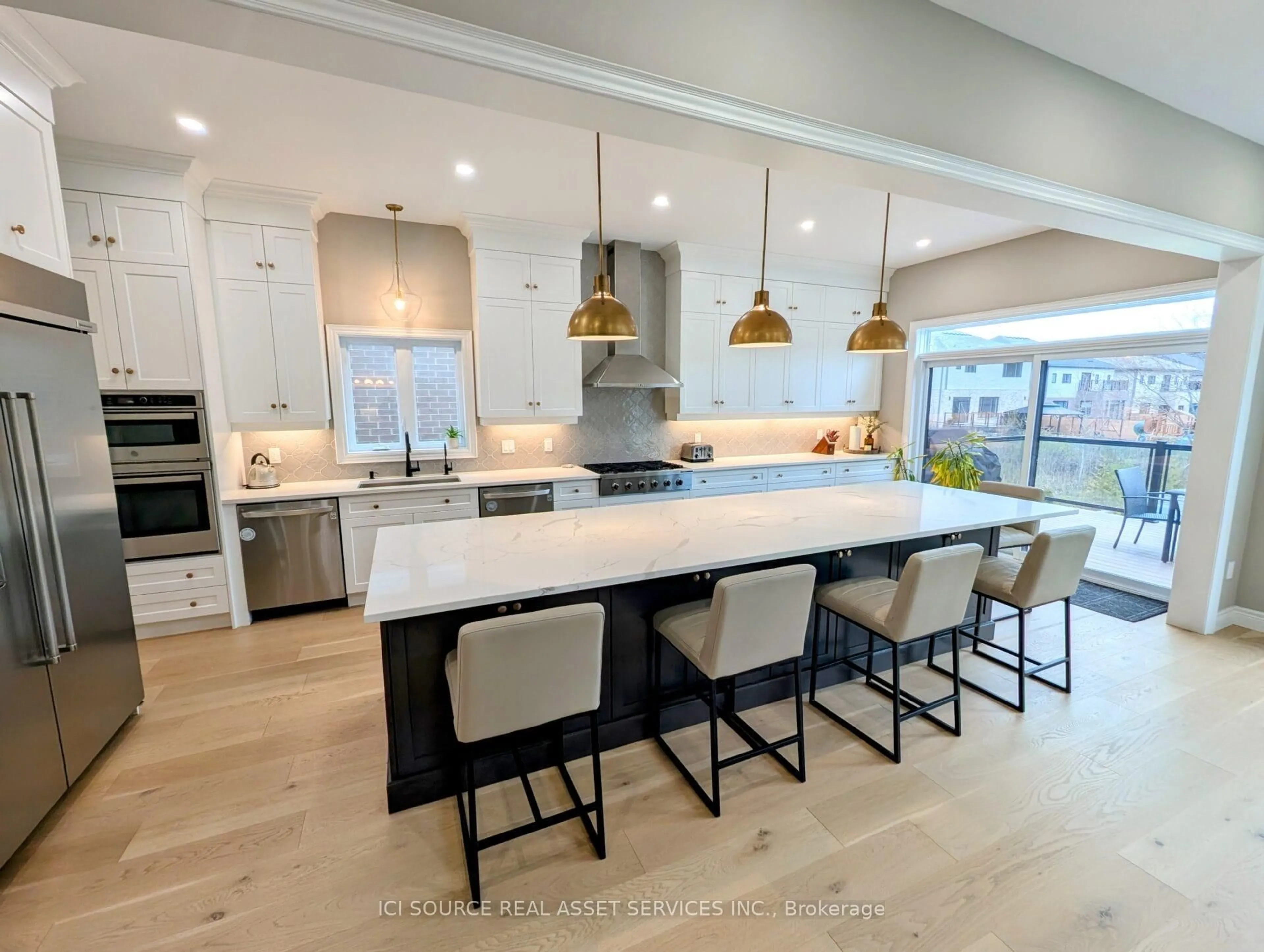 Open concept kitchen, unknown for 183 Ambrous Cres, Guelph Ontario N1G 0G3