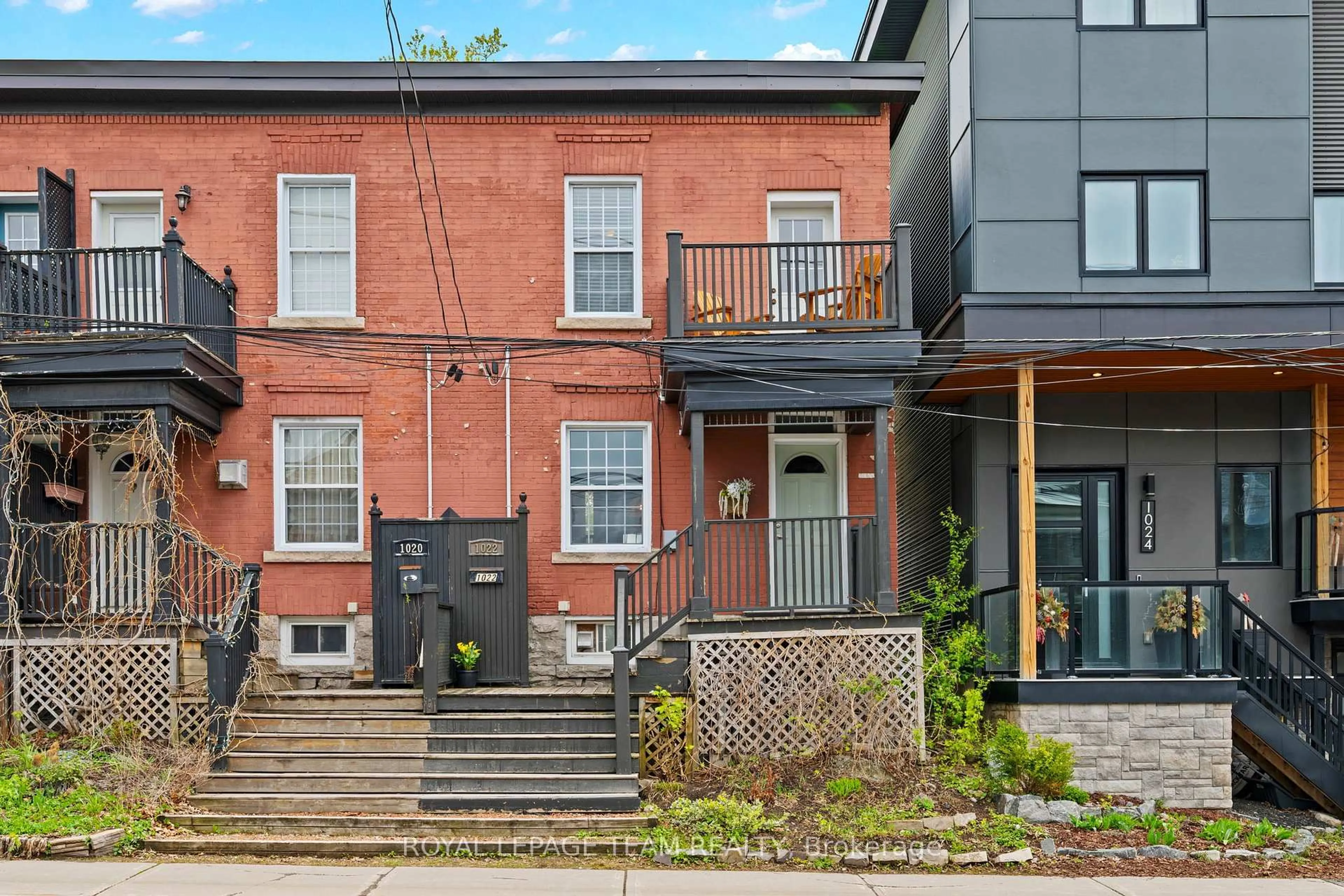 Home with brick exterior material, street for 1022 Gladstone Ave, Ottawa Ontario K1Y 3G2