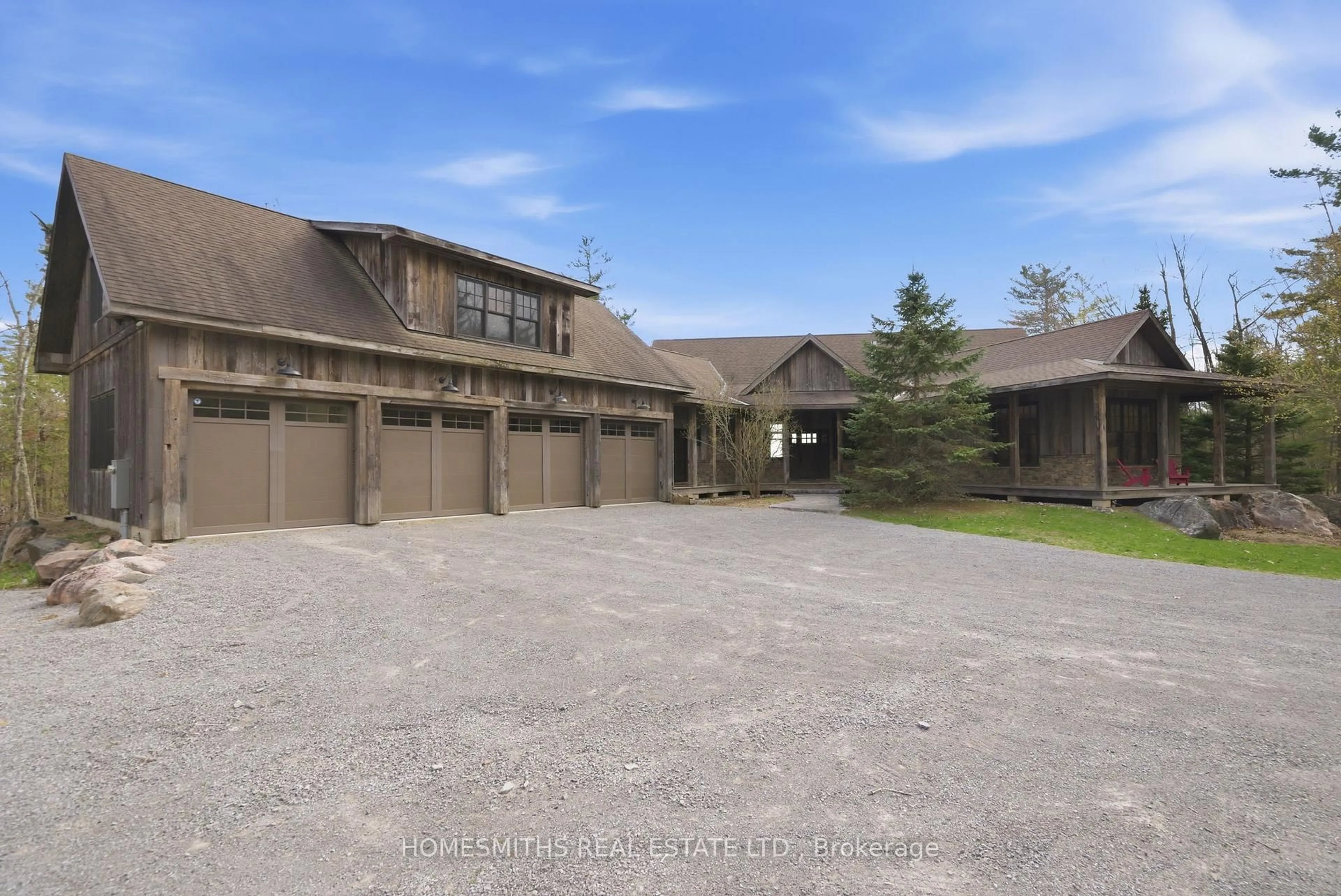 A pic from outside/outdoor area/front of a property/back of a property/a pic from drone, unknown for 135 Fire 10e Rte, North Kawartha Ontario K0L 1A0