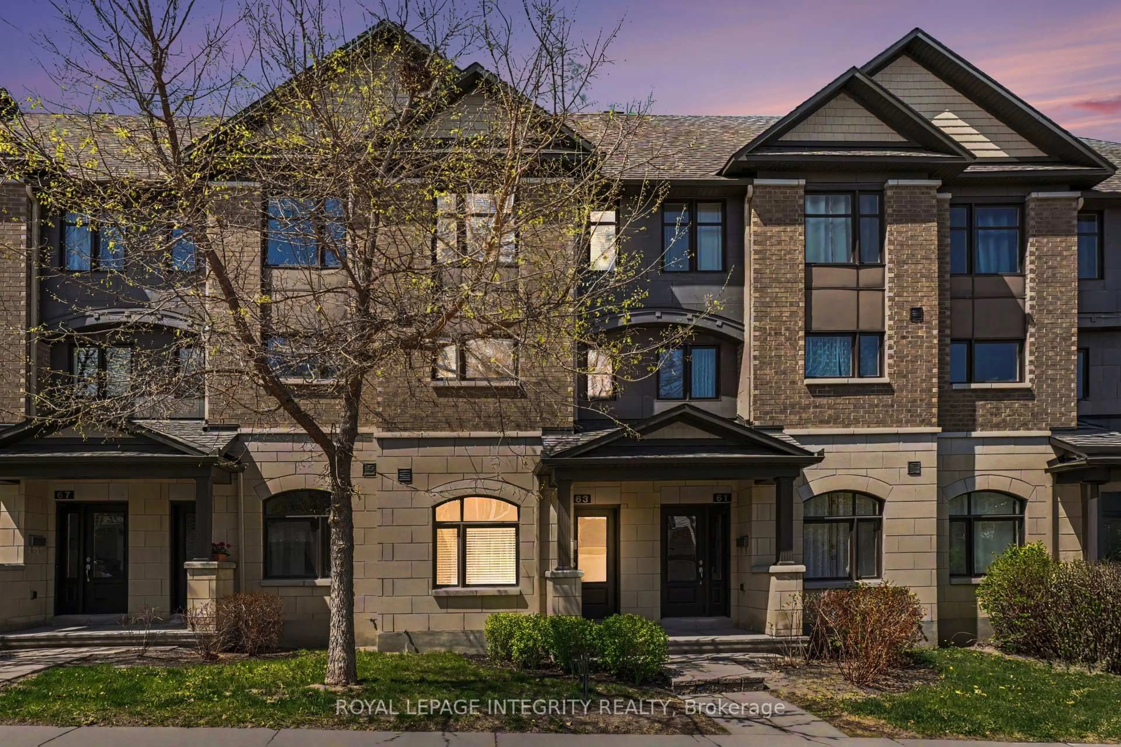 Home with brick exterior material, street for 63 Mersey Dr #40, Ottawa Ontario K2K 0H2
