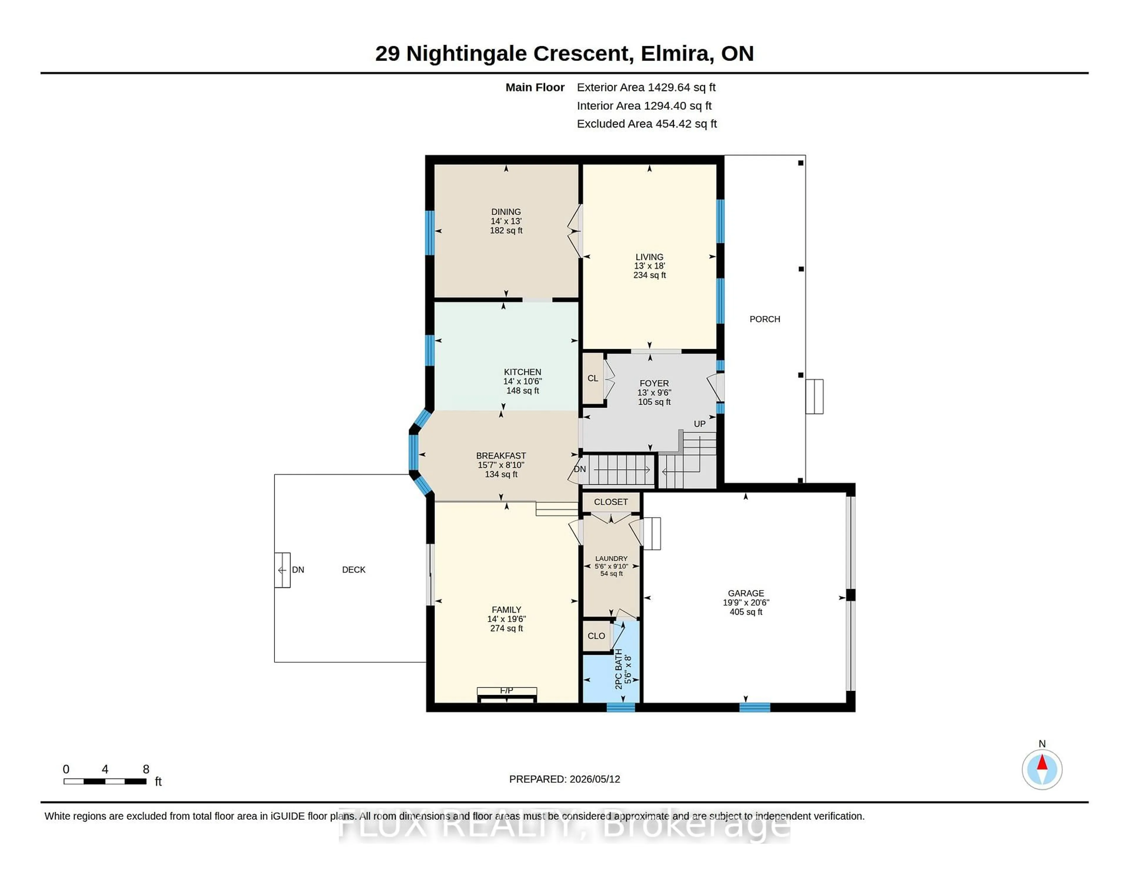 Floor plan for 29 Nightingale Cres, Woolwich Ontario N3B 1A9