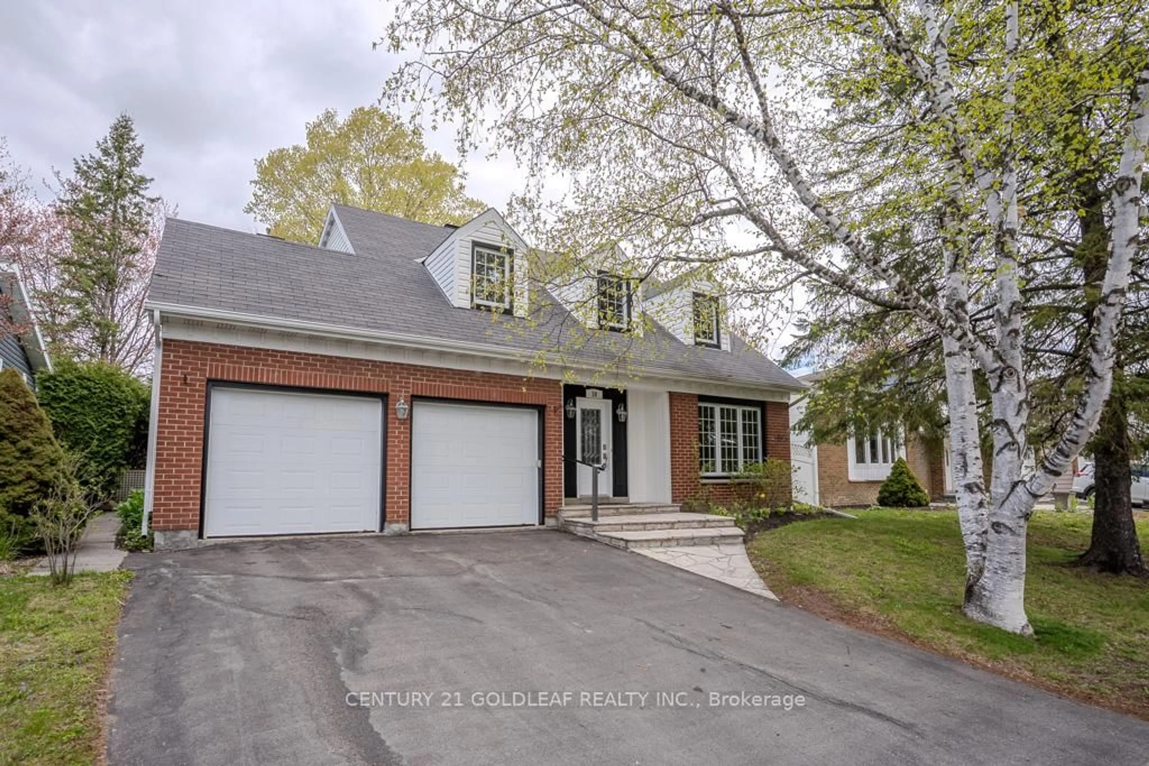 Home with brick exterior material, street for 19 Southpark Dr, Ottawa Ontario K1B 3B8