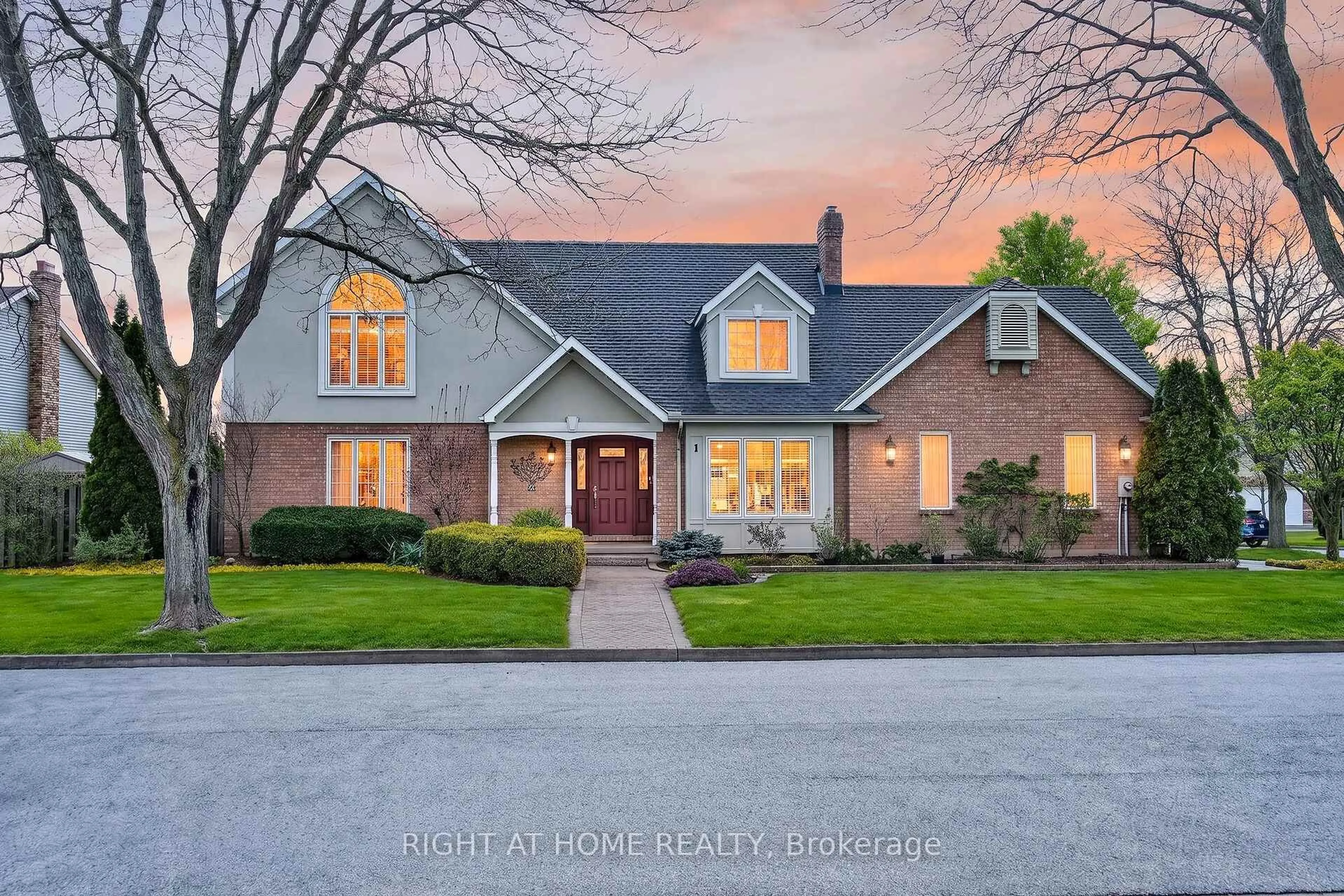 Home with brick exterior material, street for 1 CAPTAIN TENBROCK Terr, St. Catharines Ontario L2W 1B2