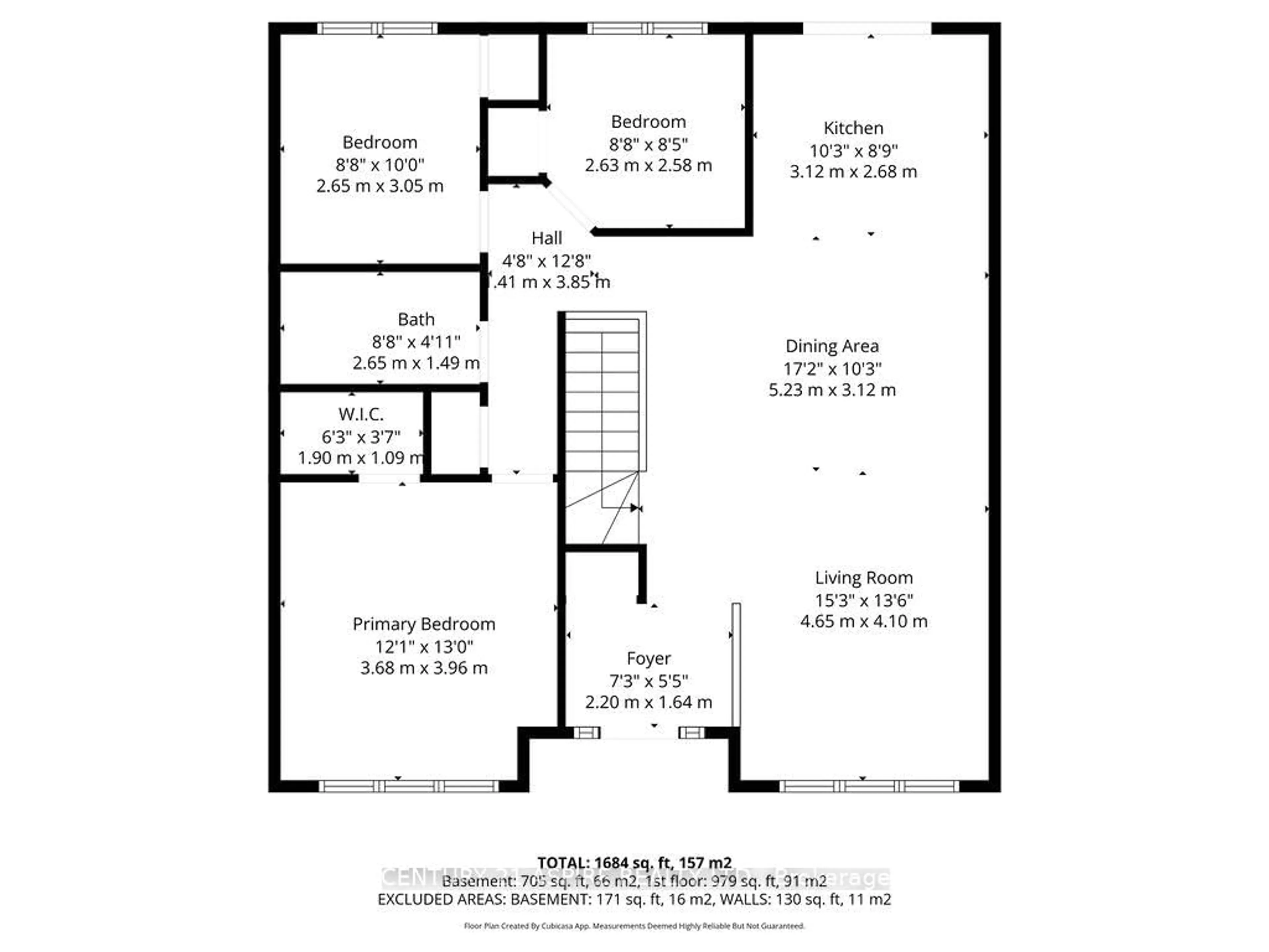 Floor plan for 541 Gardner Cres, Petawawa Ontario K8H 0C4